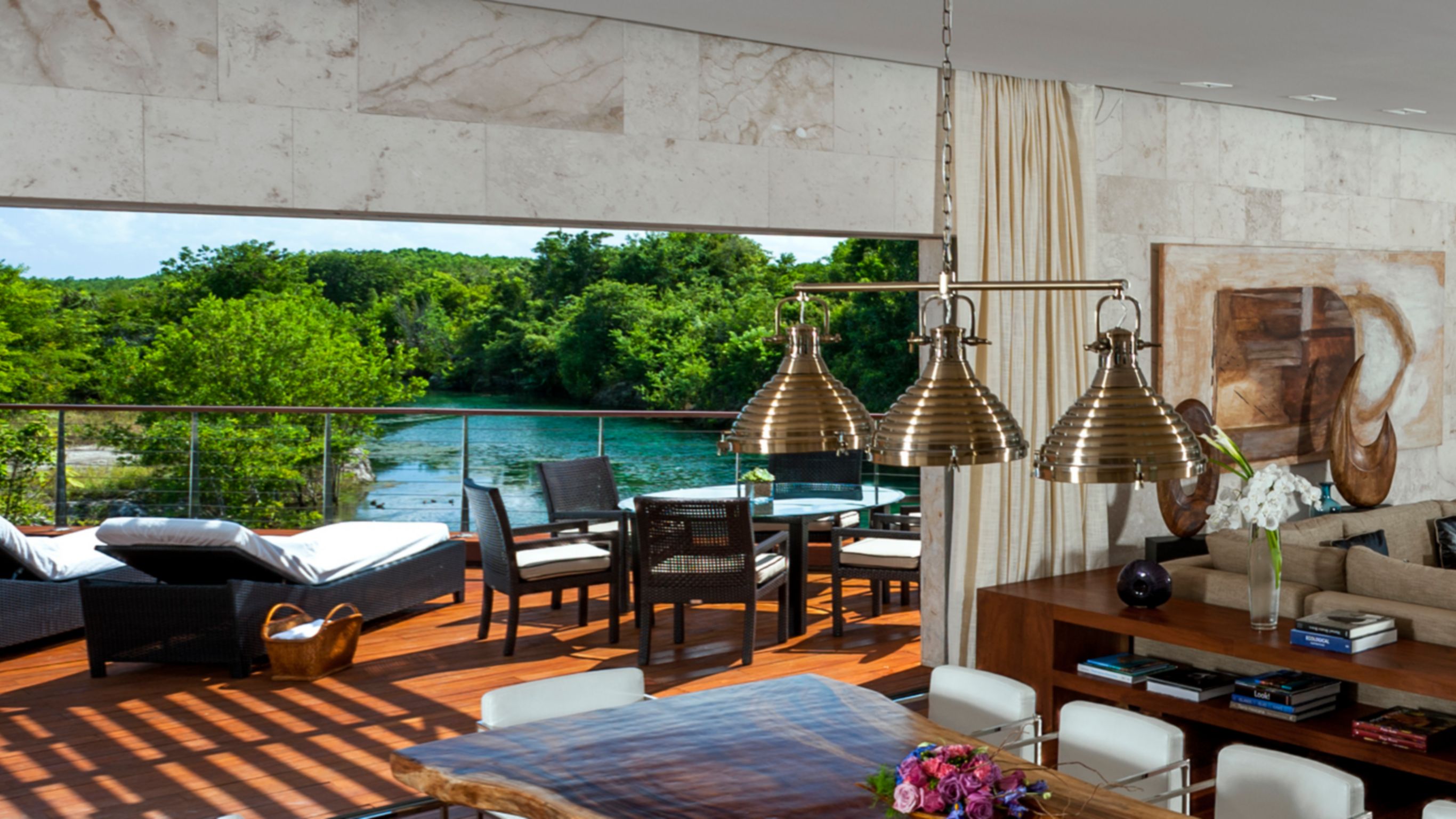 Laguna Three Bedroom Villa Dining Room