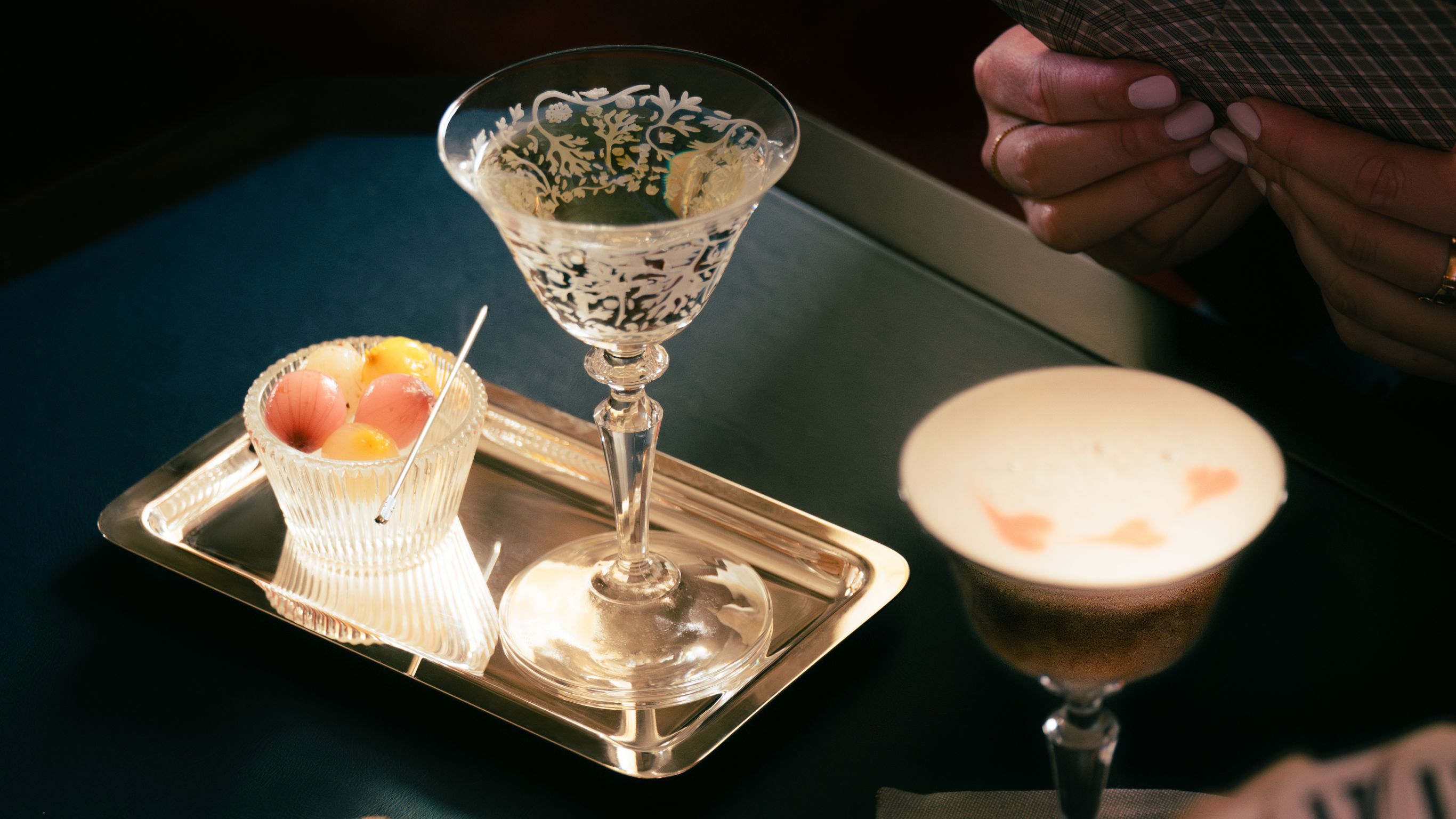 Cocktails in Schloss Bar