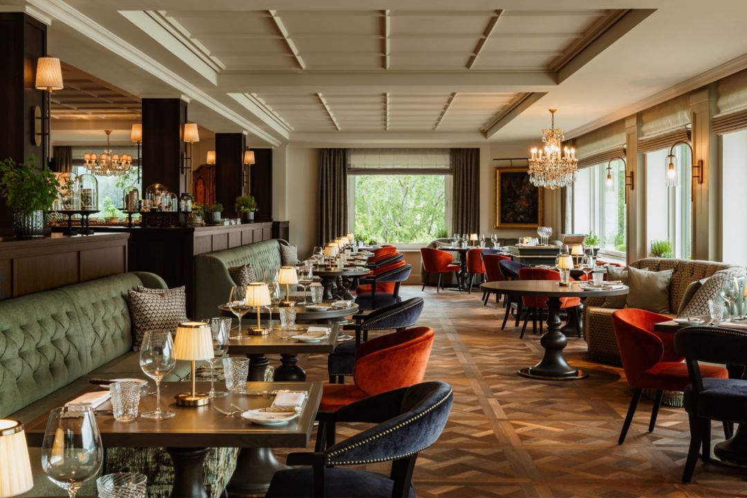 Two boats on Lake Fuschl