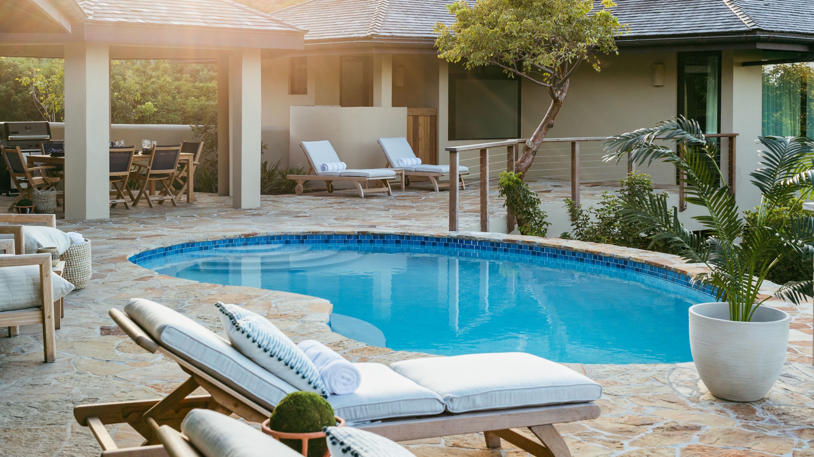 Villa Affection Terrace and Pool