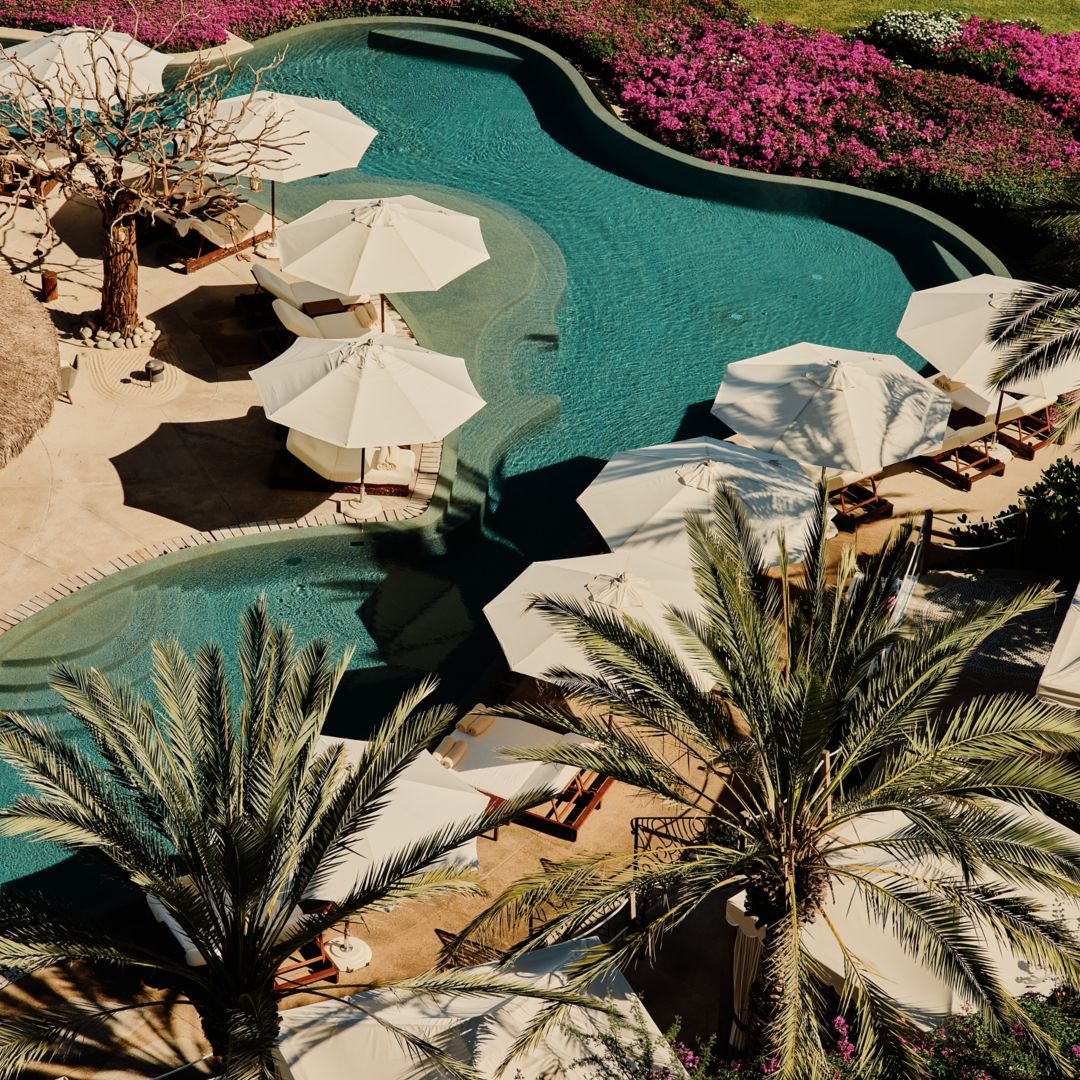 Piscinas del complejo turístico