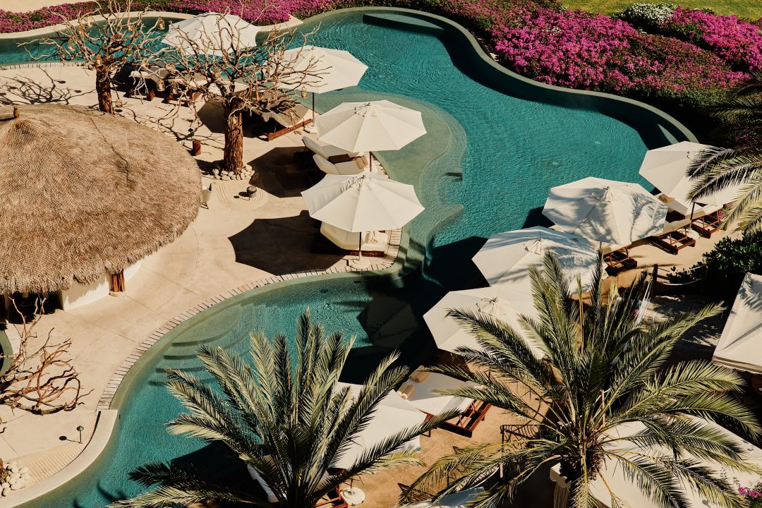 Piscinas del complejo turístico