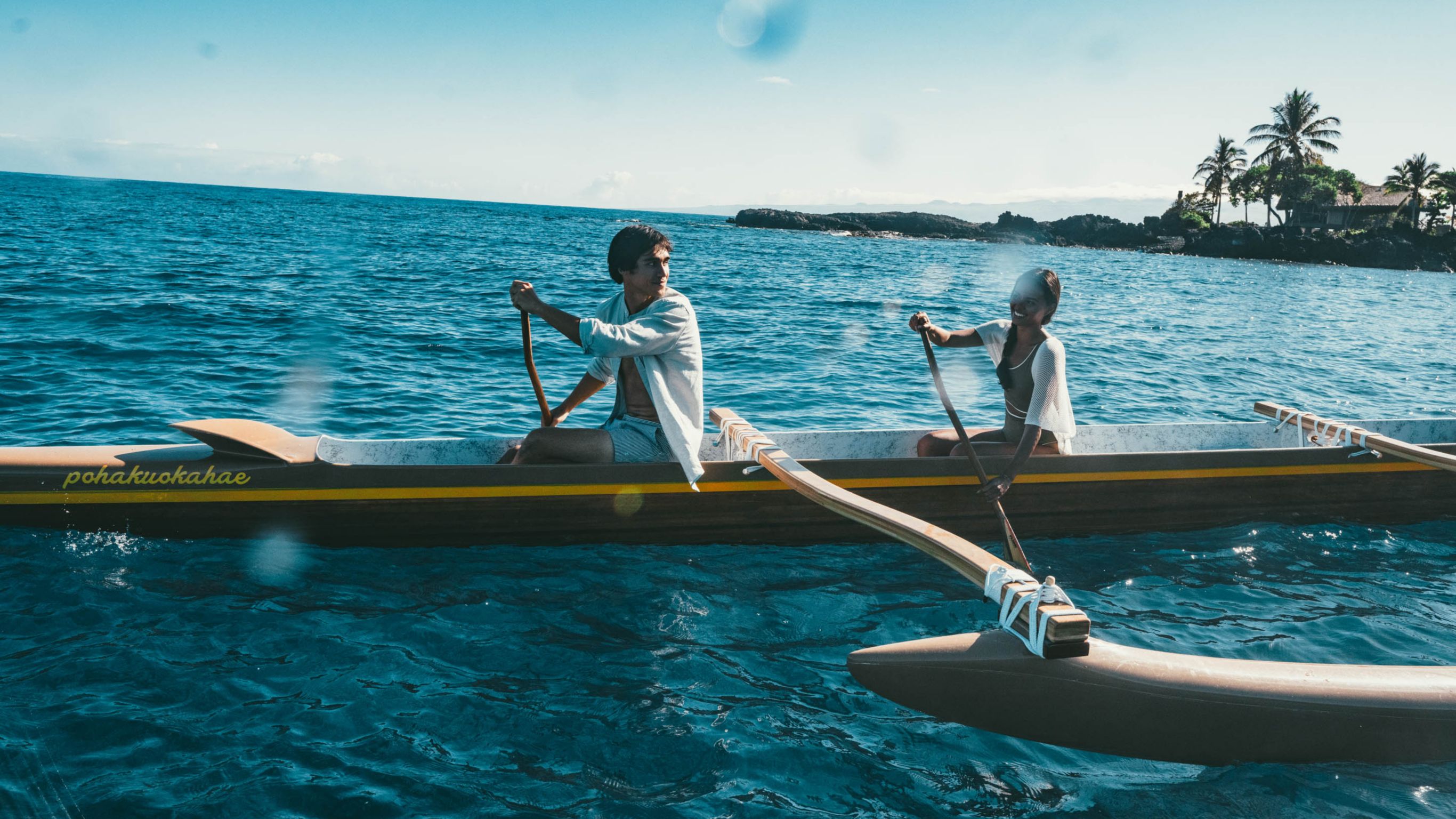 Outrigger Canoe Paddling