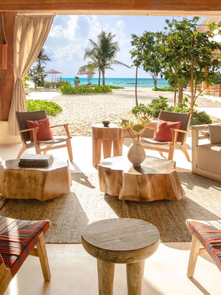 Beachfront Restaurant in Playa Del Carmen