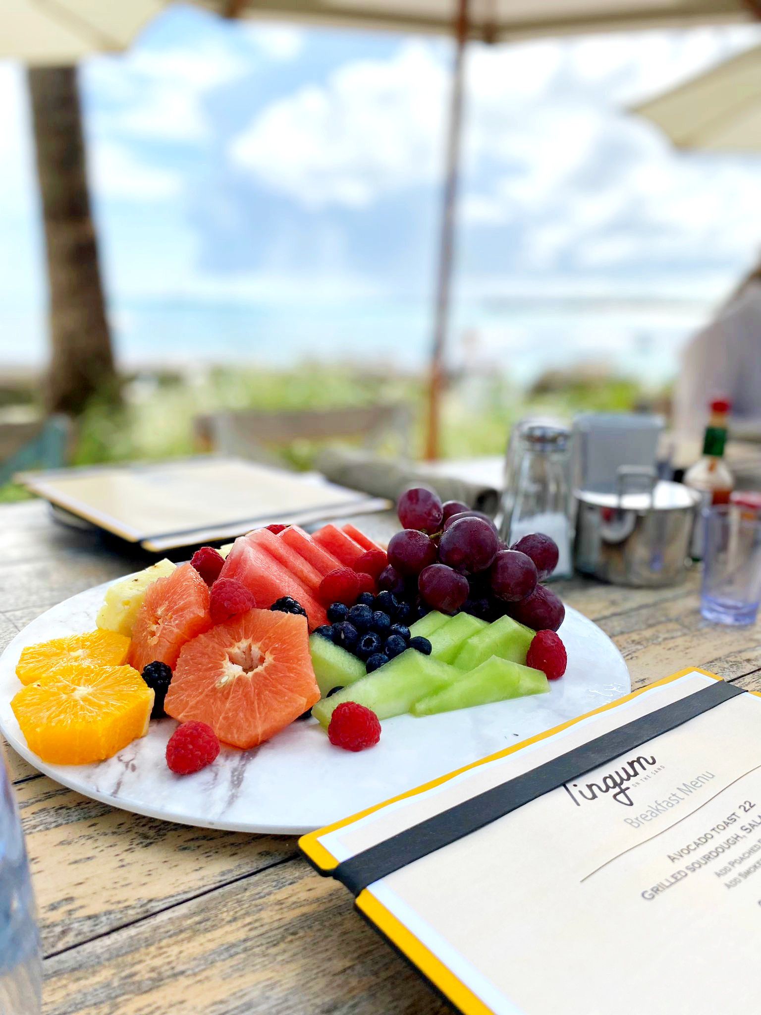 Dining Menu Tingum on the Sand Rosewood Baha Mar