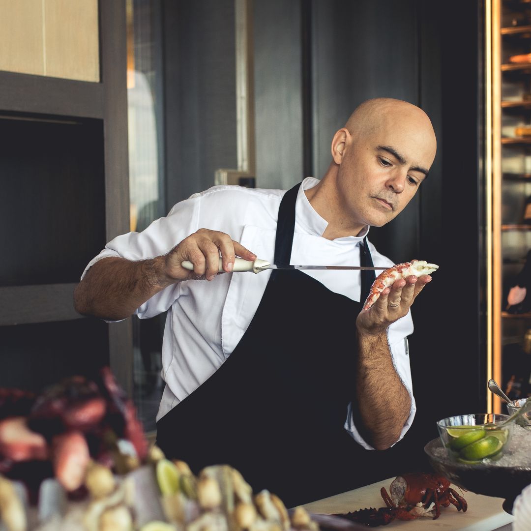 Chef Cristia Nou Brasserie Louis French Restaurant Phnom Penh