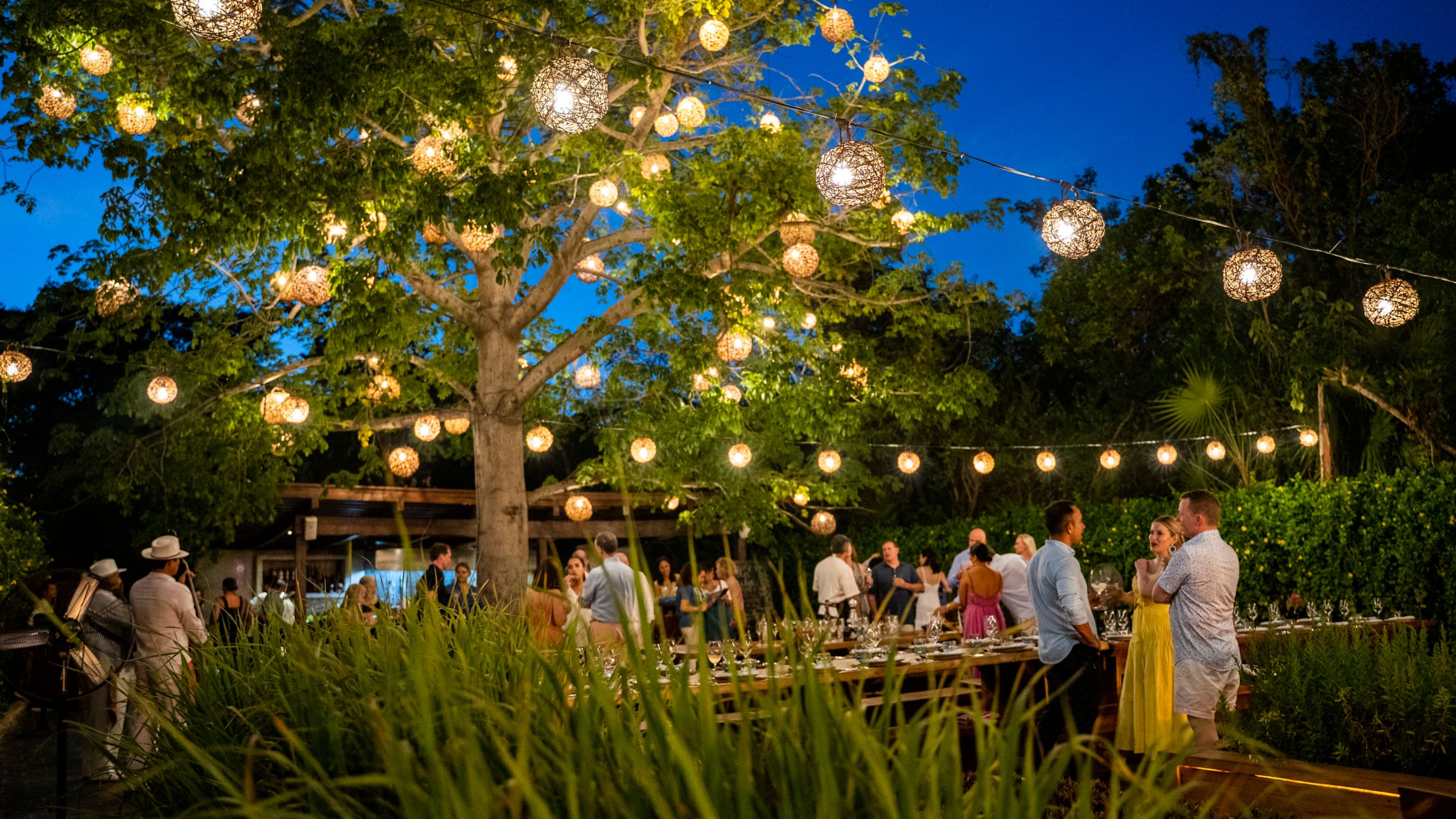 La Ceiba Kitchen and Garden Entrance