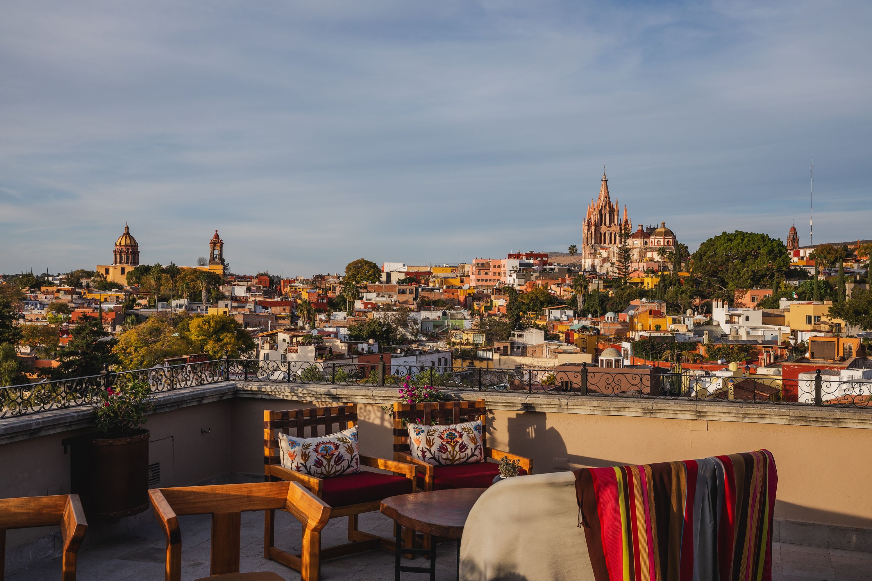 San Miguel de Allende Rooftop Restaurant Luna Rooftop