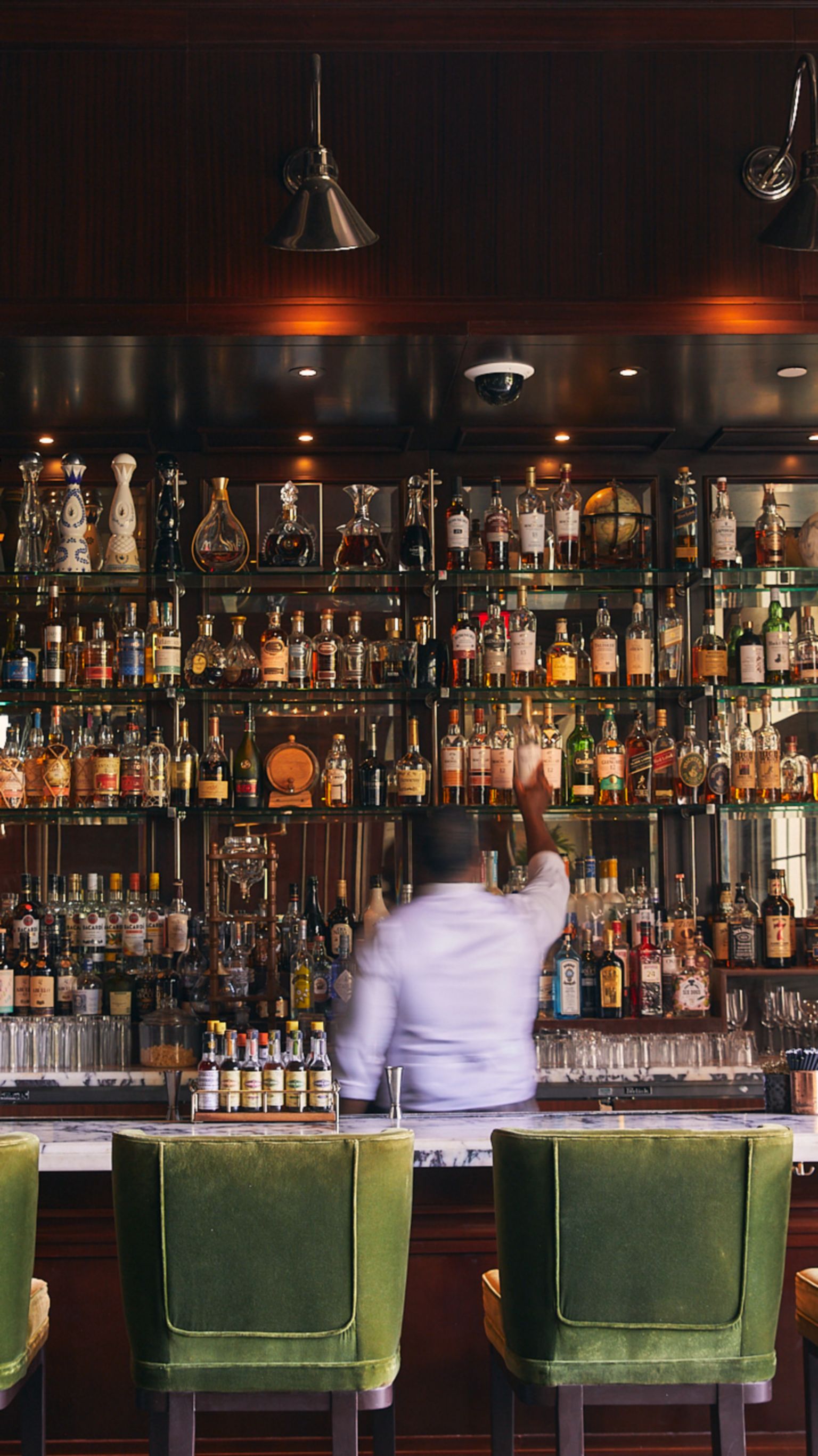 Manor Bar Seating at the bar