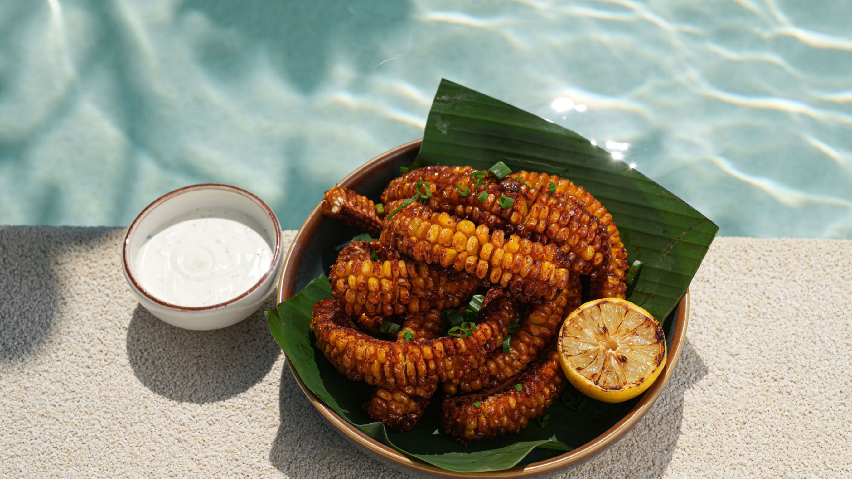 Corn ribs from la Cantina at aqui Me Quedo