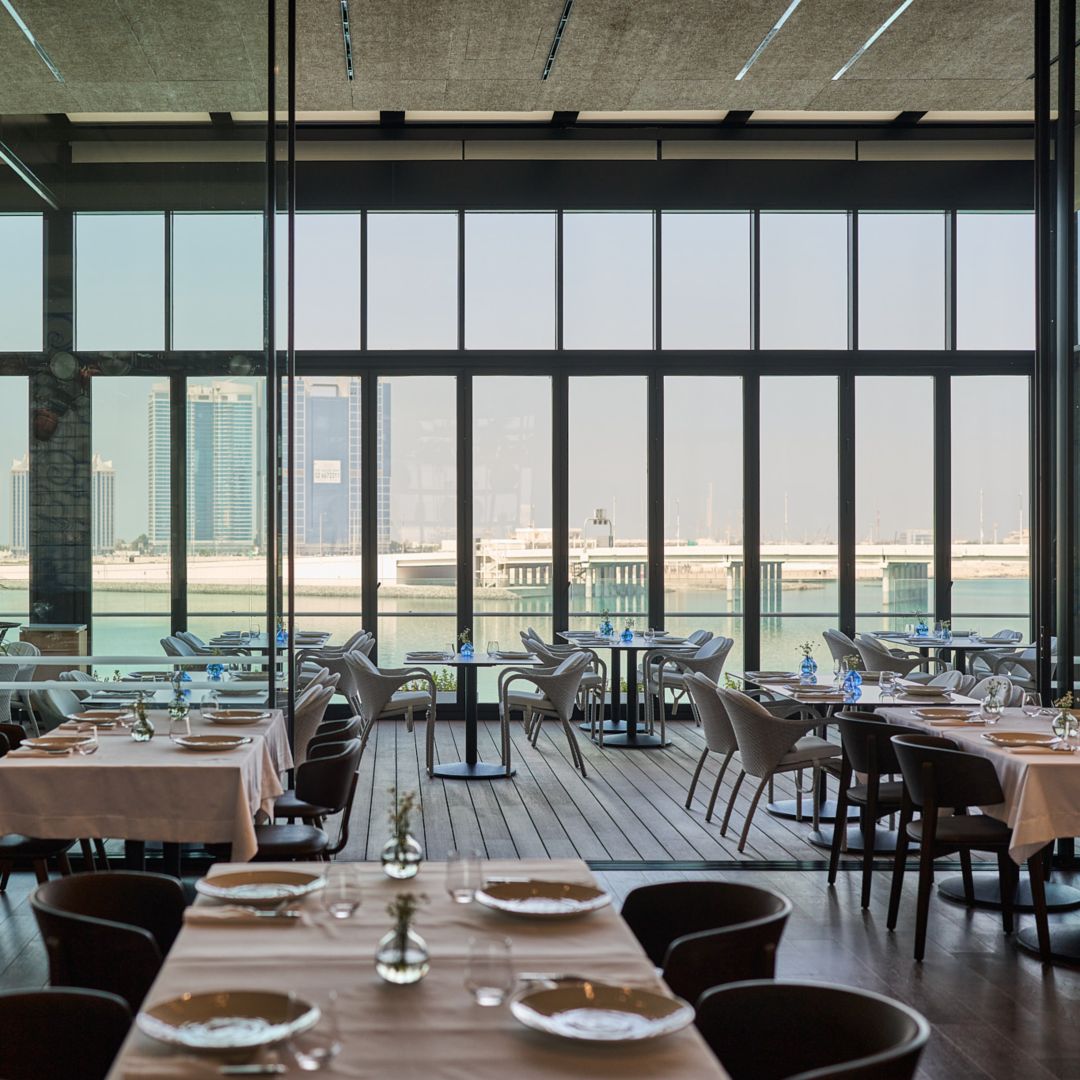 Em Sherif Sea Café Rosewood Abu Dhabi