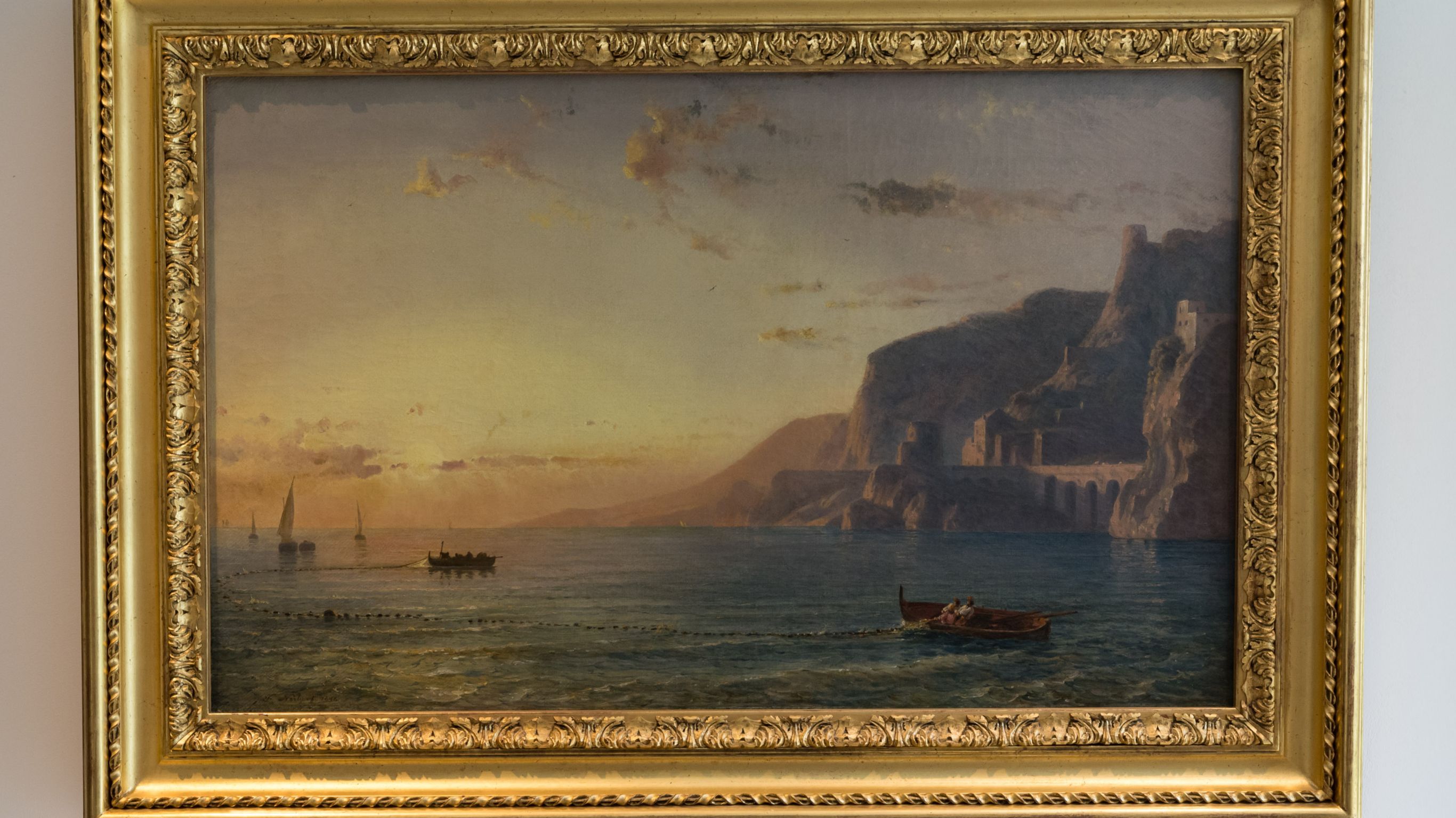 Ansicht der Küste von Amalfi