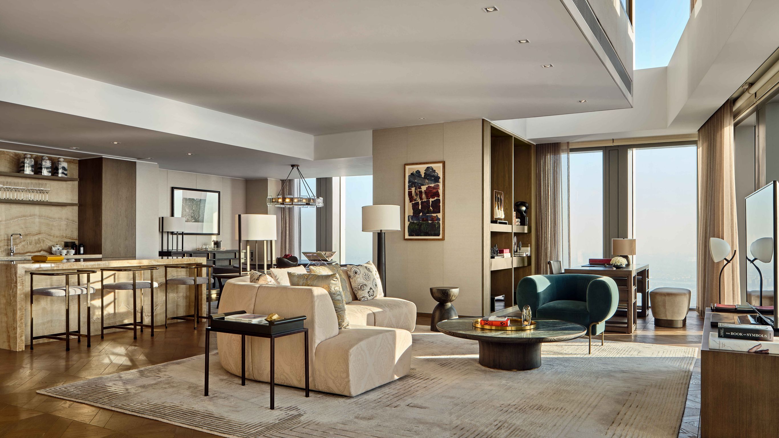 广州塔景西关楼客厅