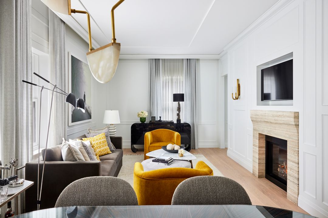 Lord Stanley Suite living room