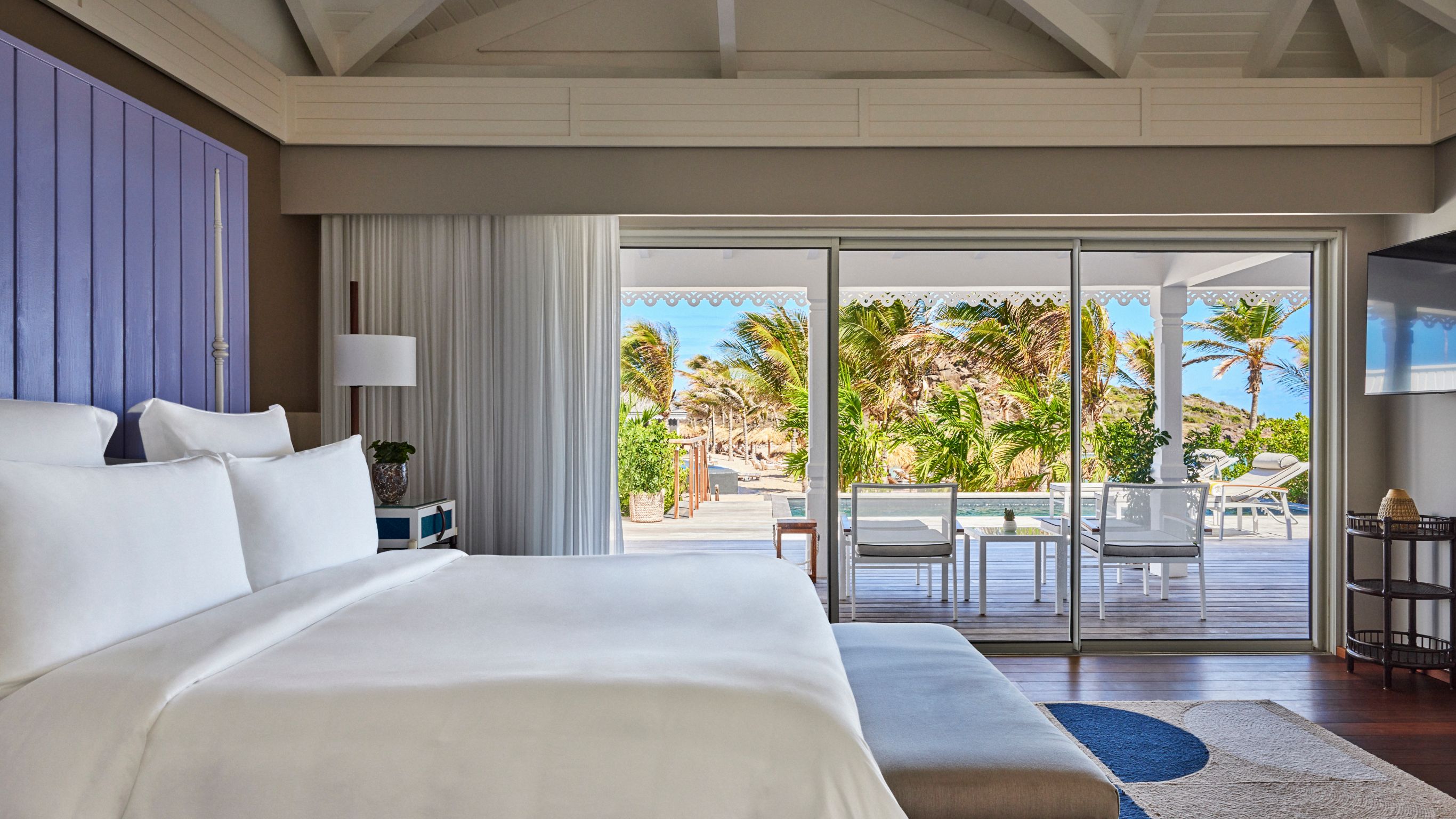 Chambre vue Baie avec Piscine