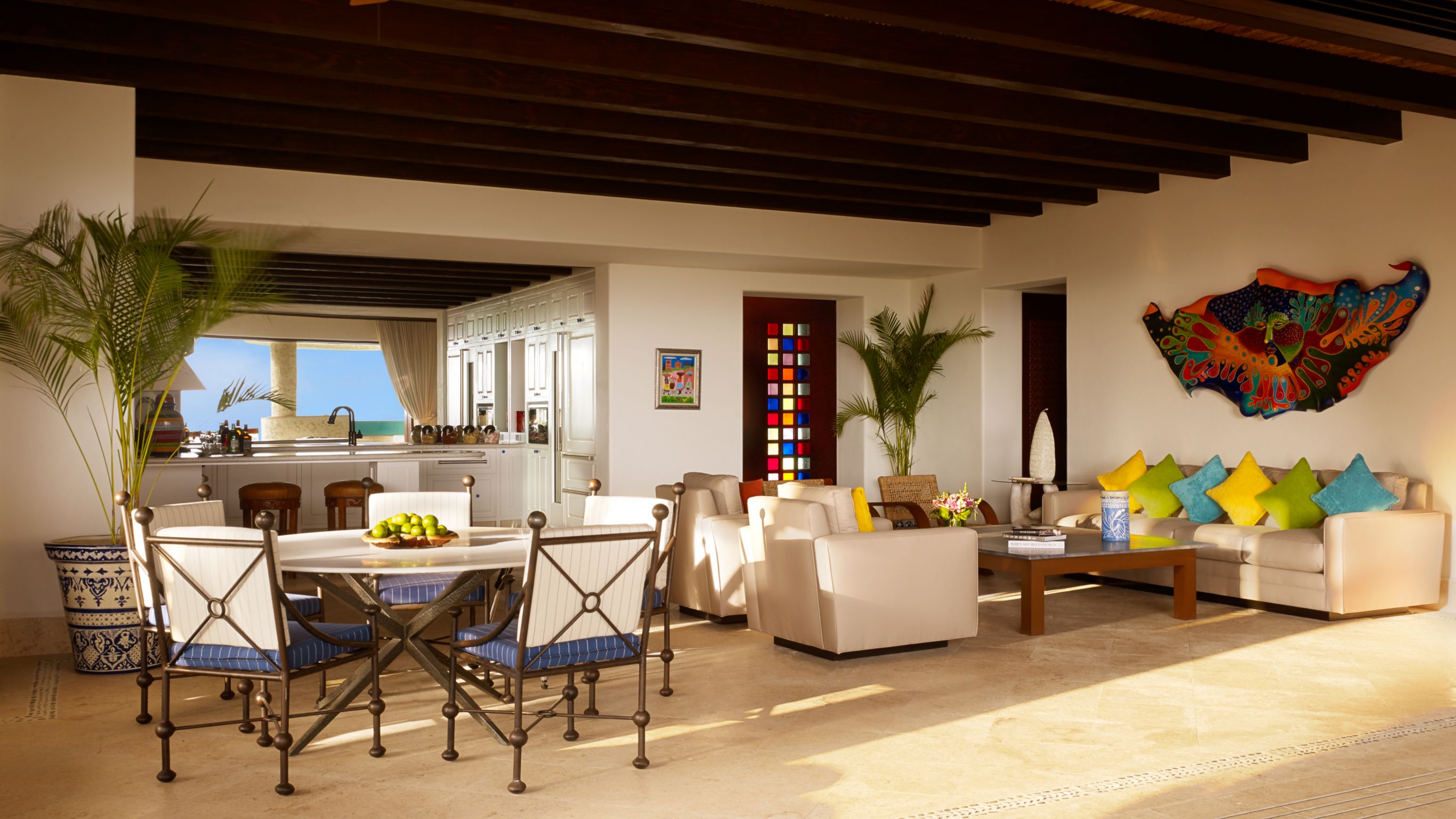 Three-Bedroom Oceanview Signature Residence - Living room