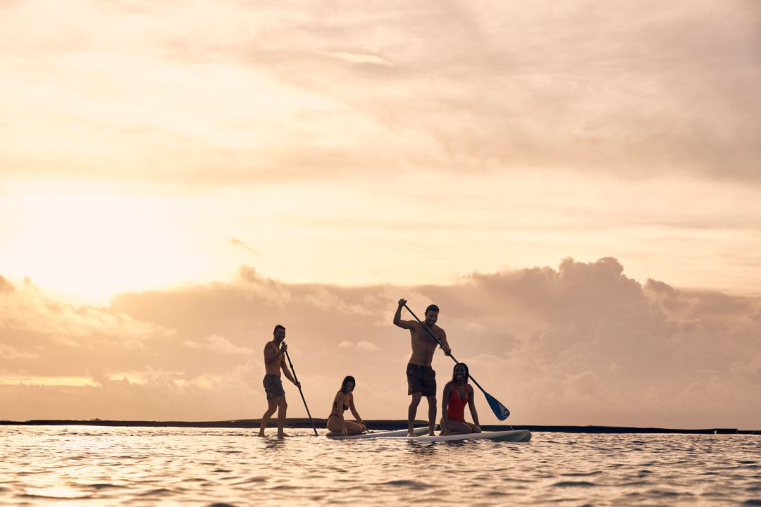 Summer sunset at Rosewood Mayakoba