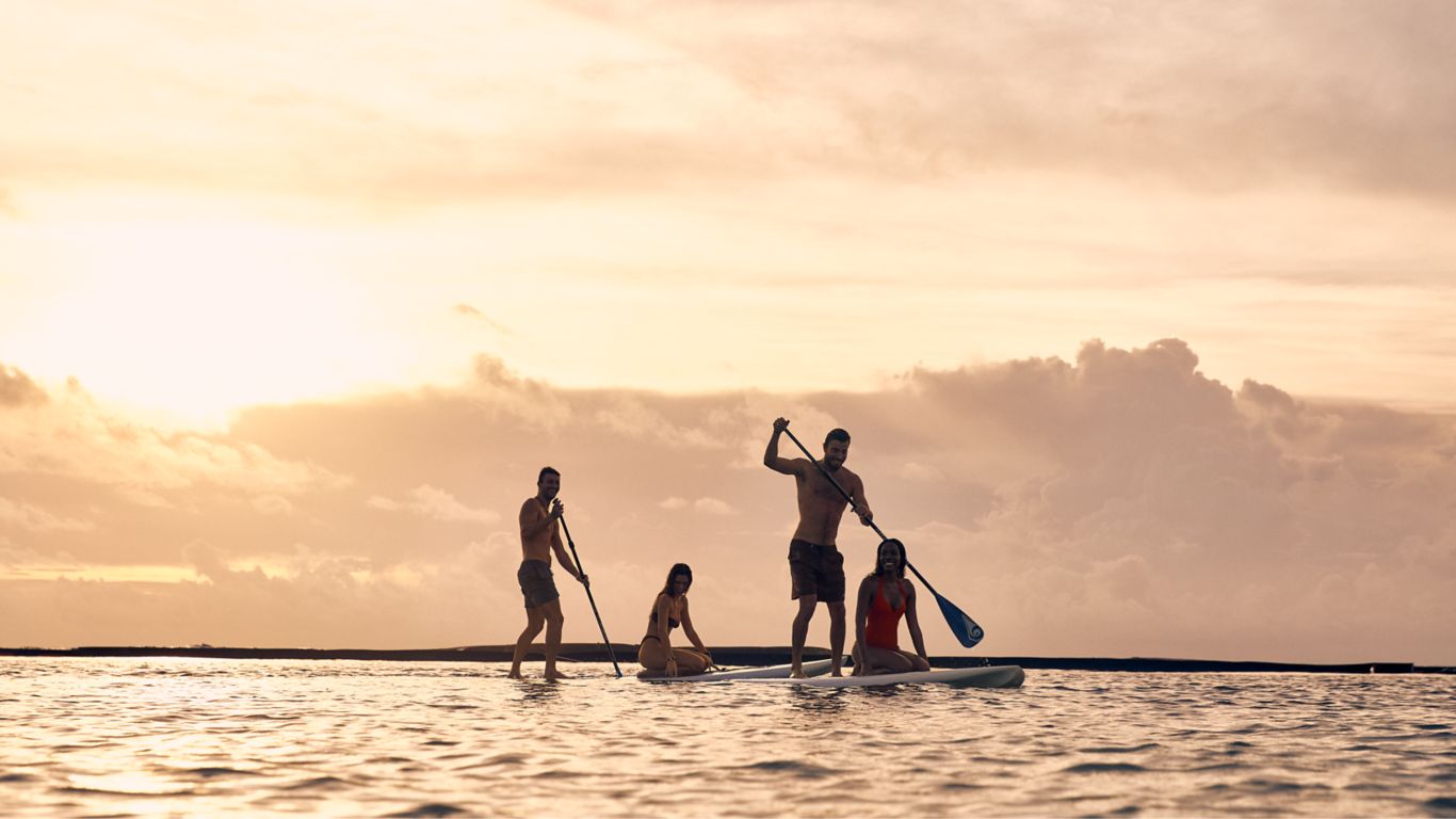 Summer sunset at Rosewood Mayakoba