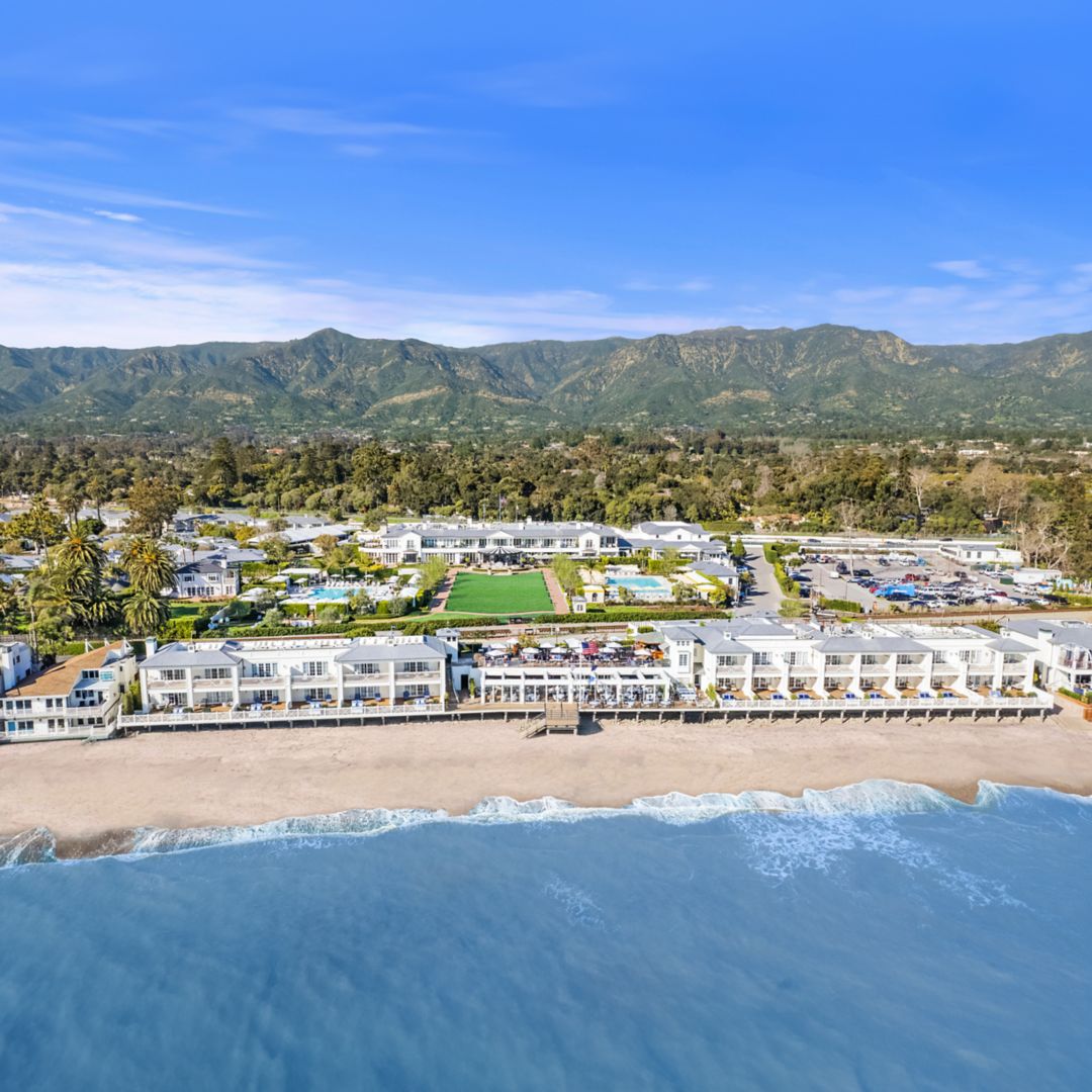 Aerial view of property taken from over the ocean