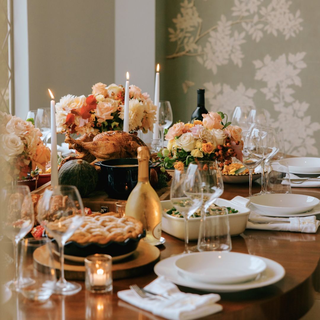 Holiday dining table