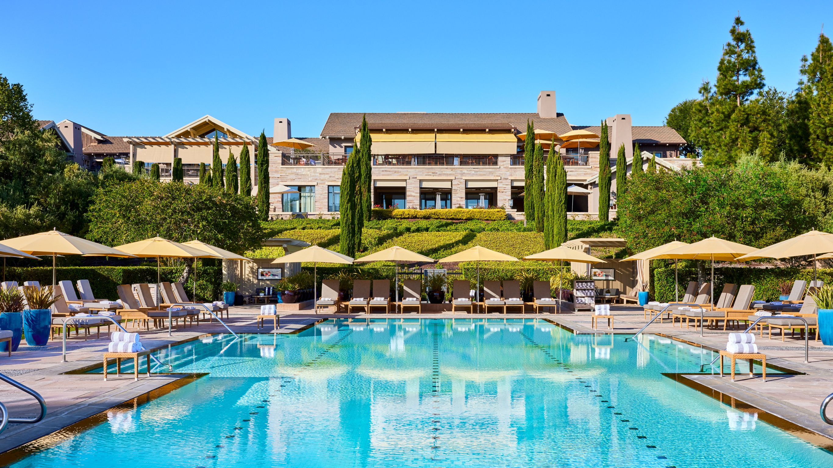 门洛帕克瑰丽酒店泳池