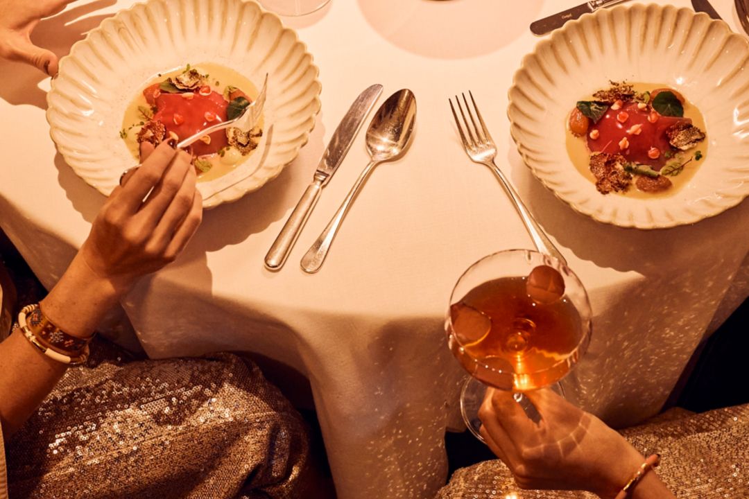 christmas dinner at Rosewood Villa Magna