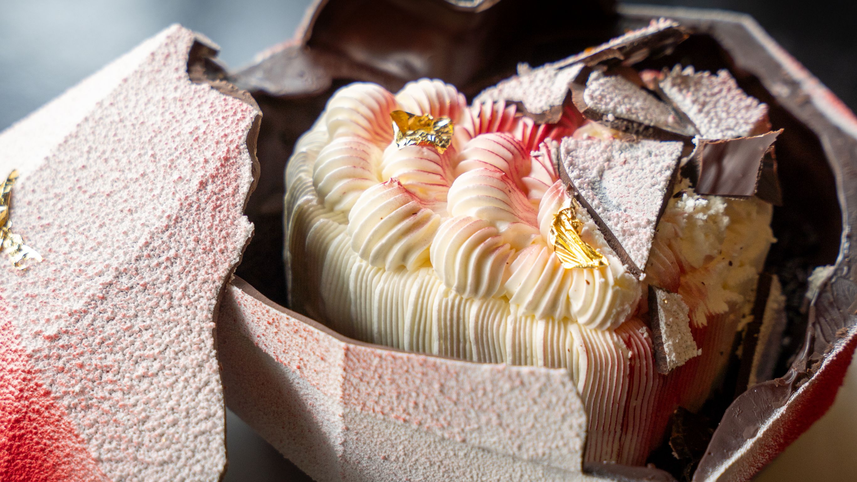 "Breakable Heart" dessert from Cakes by CUT