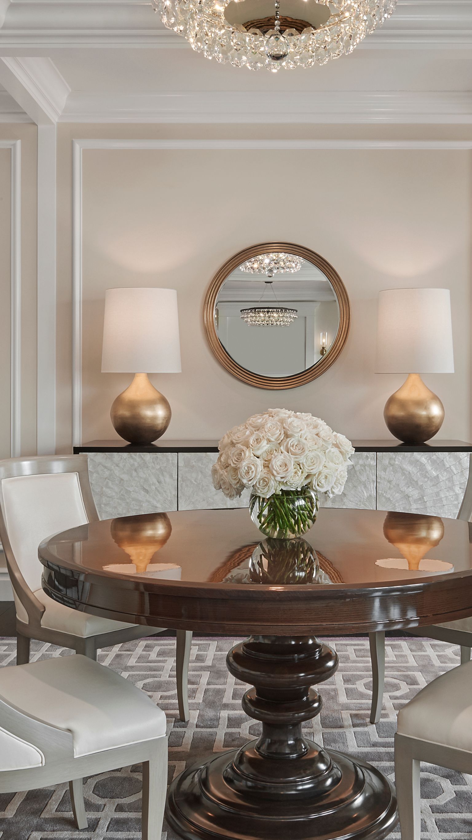 The Ambassador Ocean View Suite Dining Room