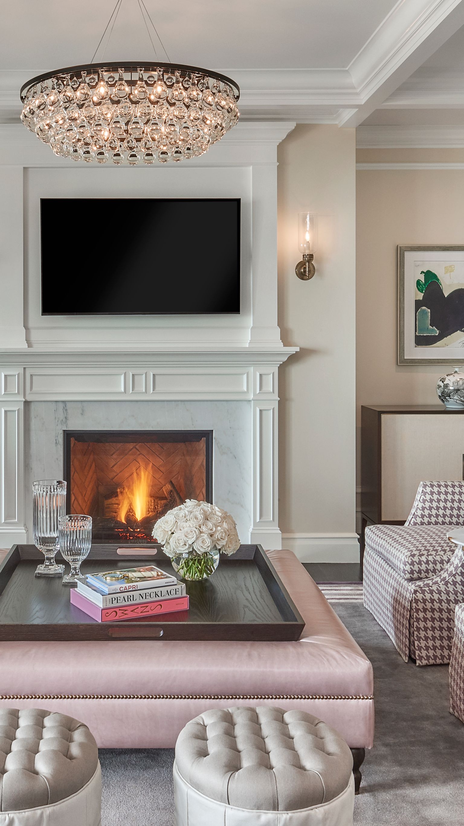 The Ambassador Ocean View Suite Living Room