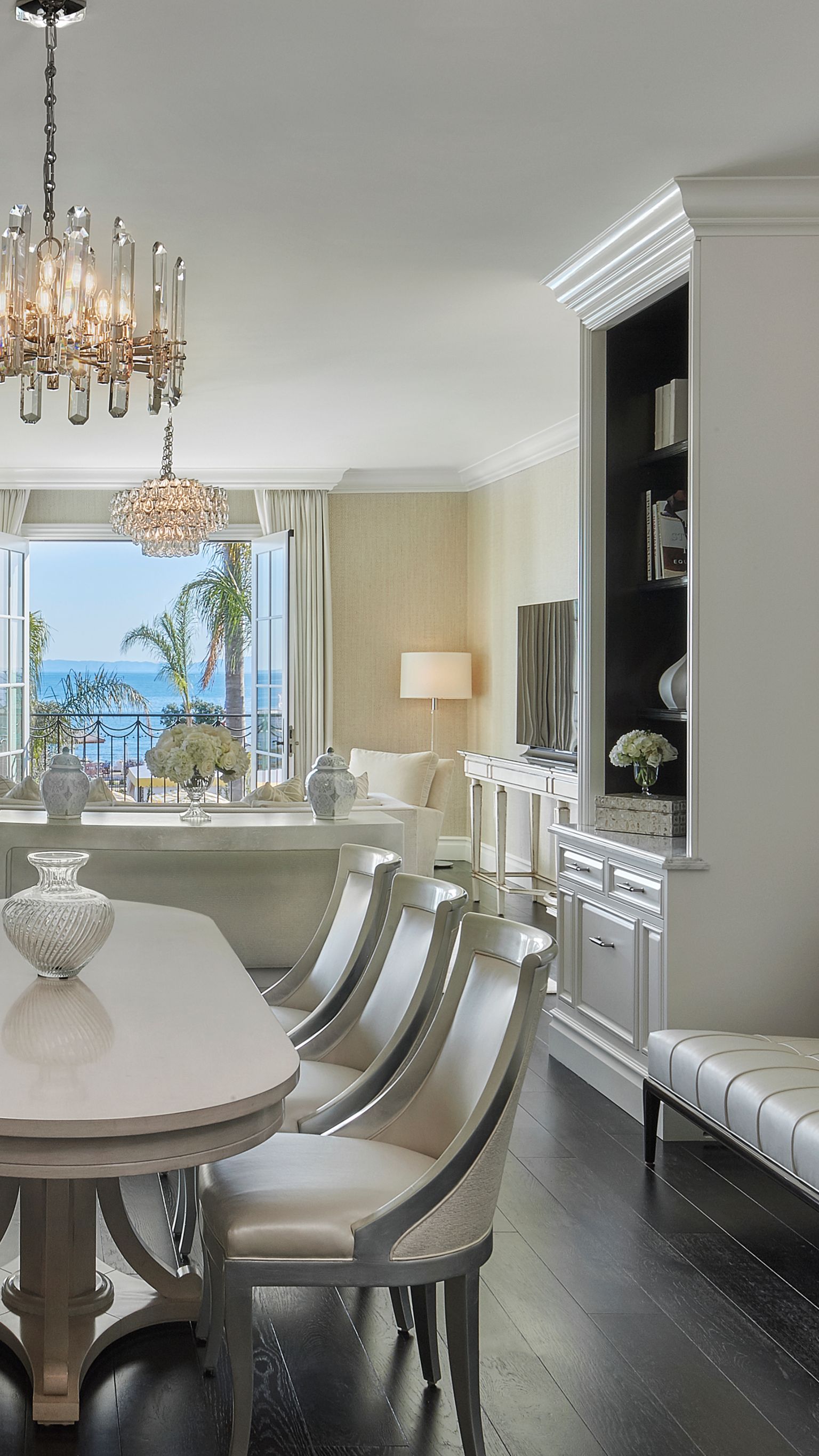 The Miramar Ocean View Suite Dining Room