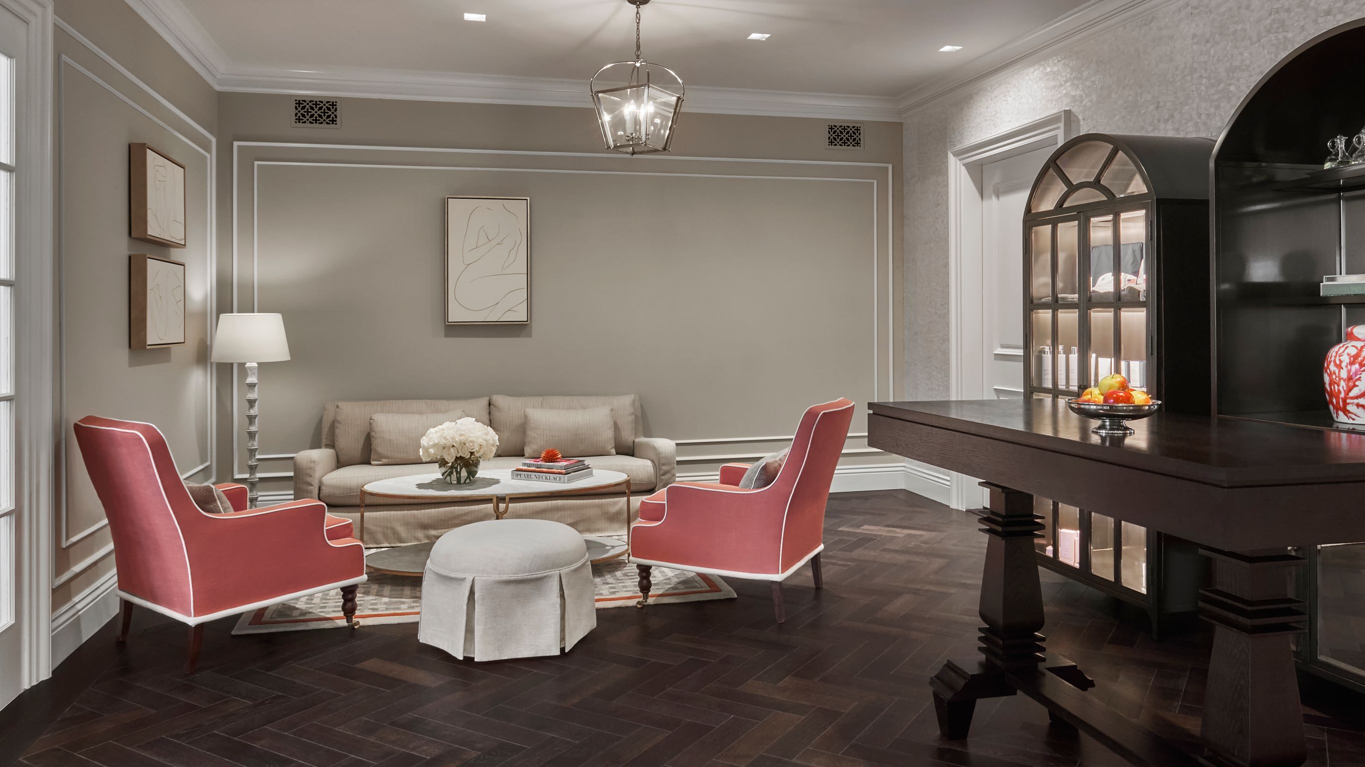 Reception at Sense Spa