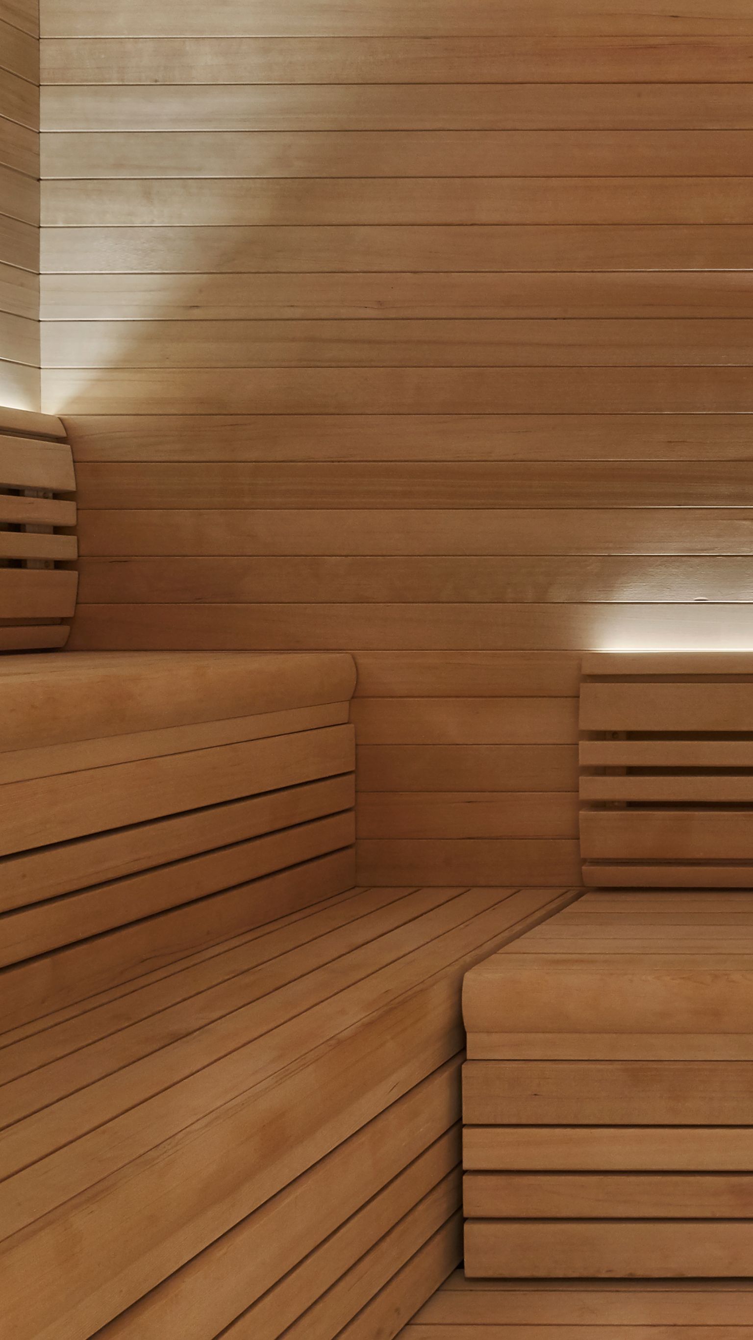 Sauna at Sense Spa