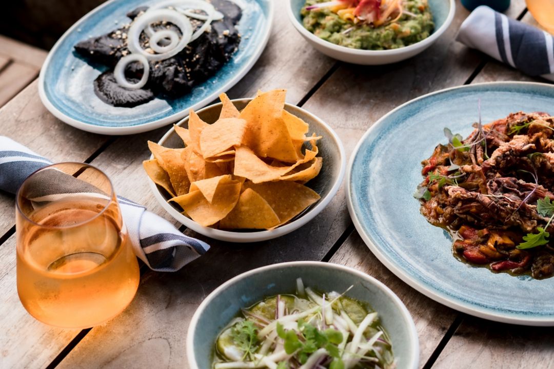 Mexican food at Reef House