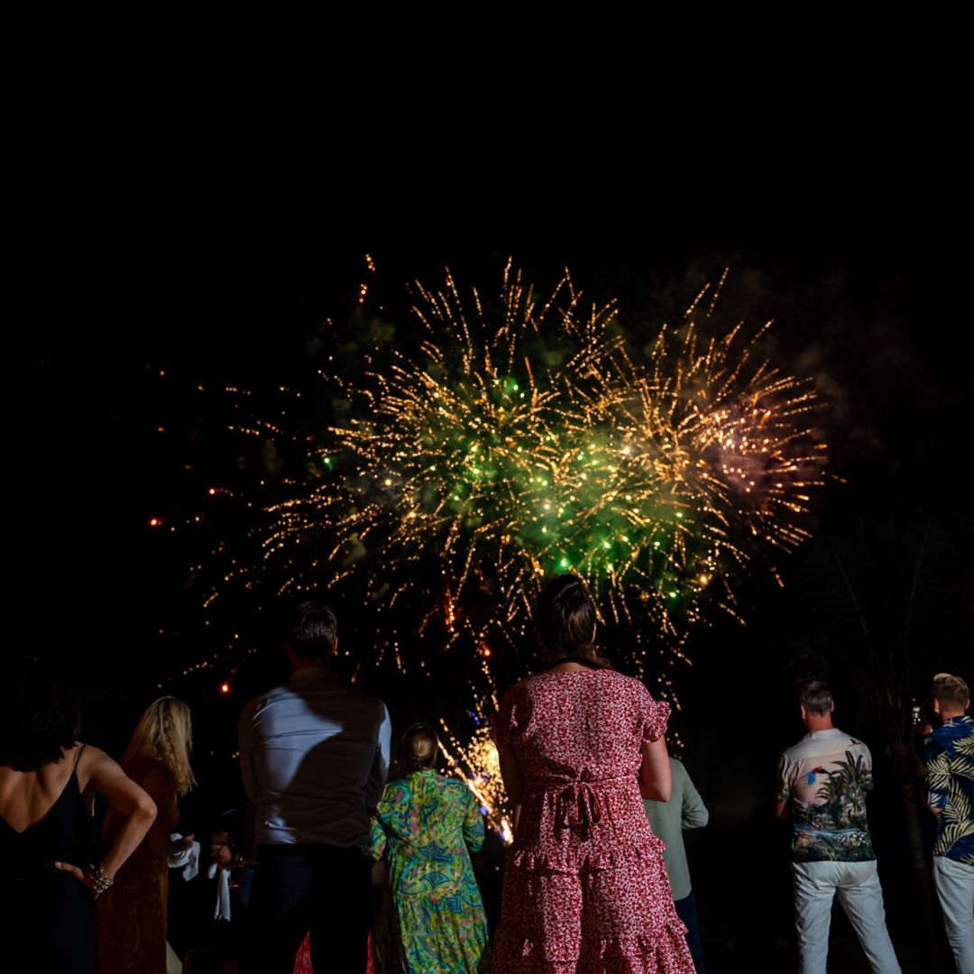 New Year´s party at Rosewood Mayakoba
