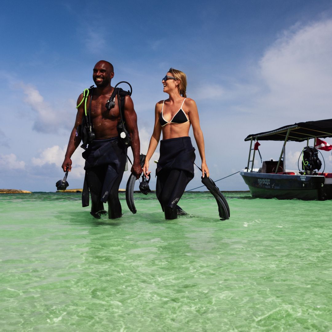 Scuba Diving at Mayakoba at Riviera Maya
