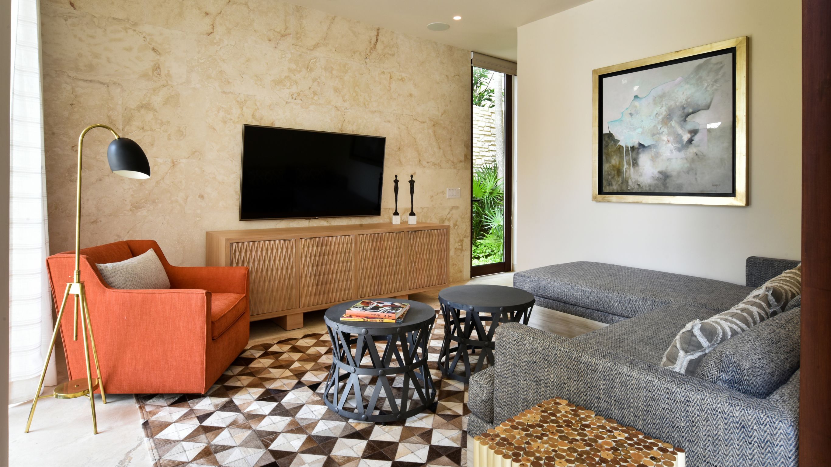 Cenote Two Bedroom Villa Media Room