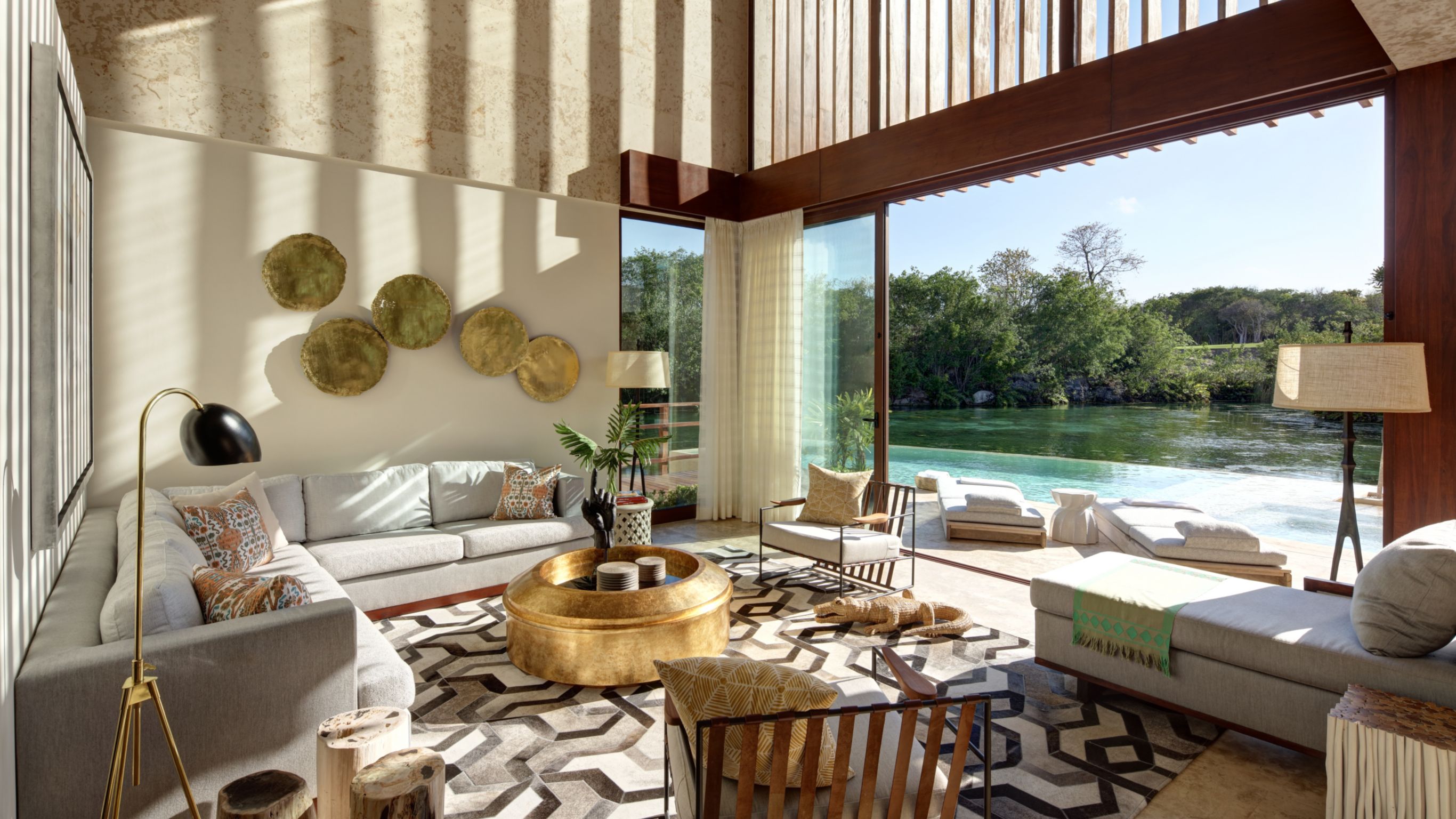 Coral Three Bedroom Villa Living Room