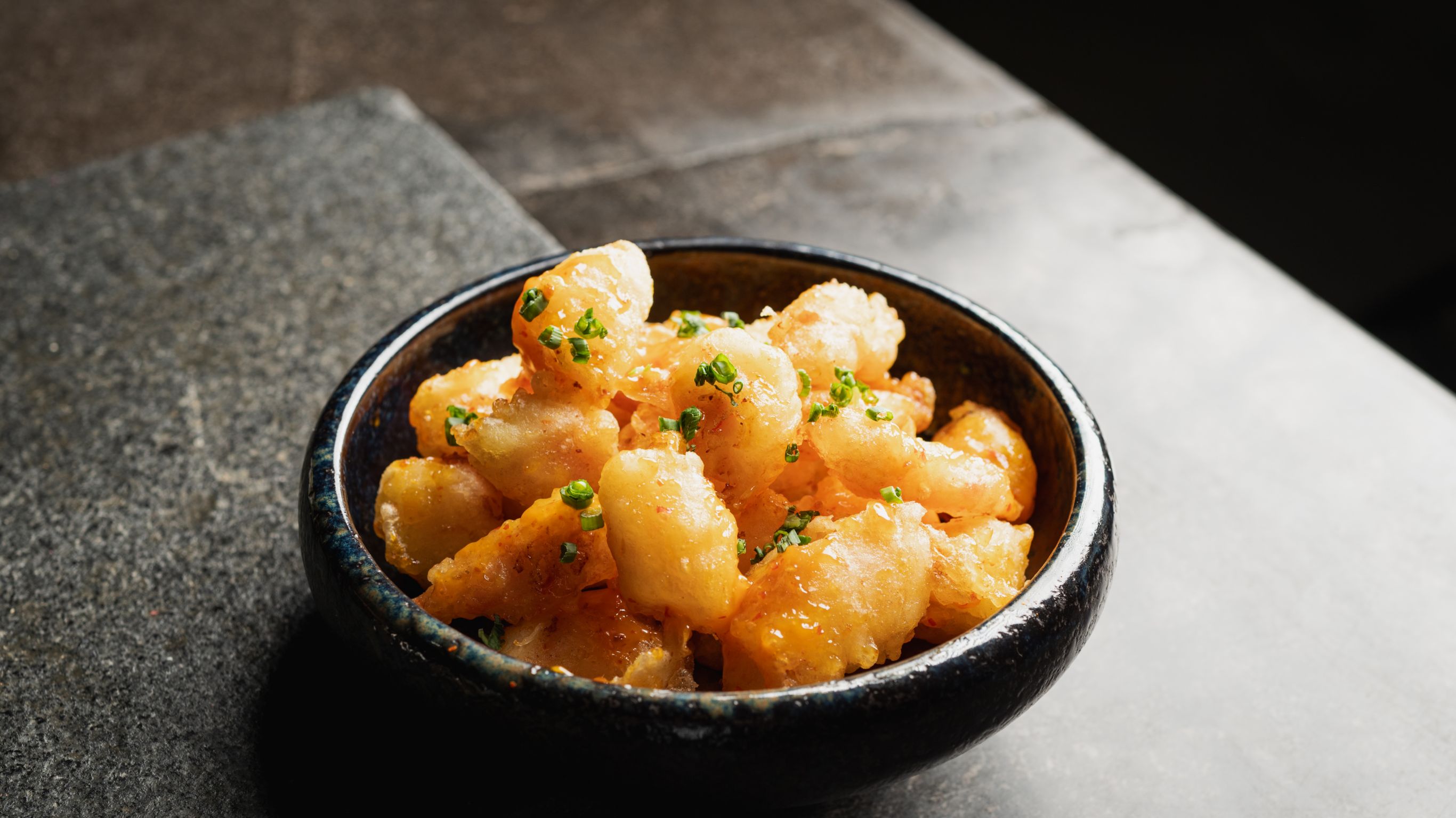 Iza Japanese Restaurant Rosewood Phnom Penh Crispy Shrimp Dinner September