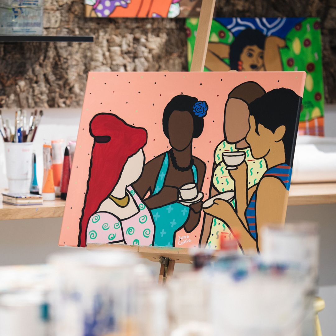 the current art studio