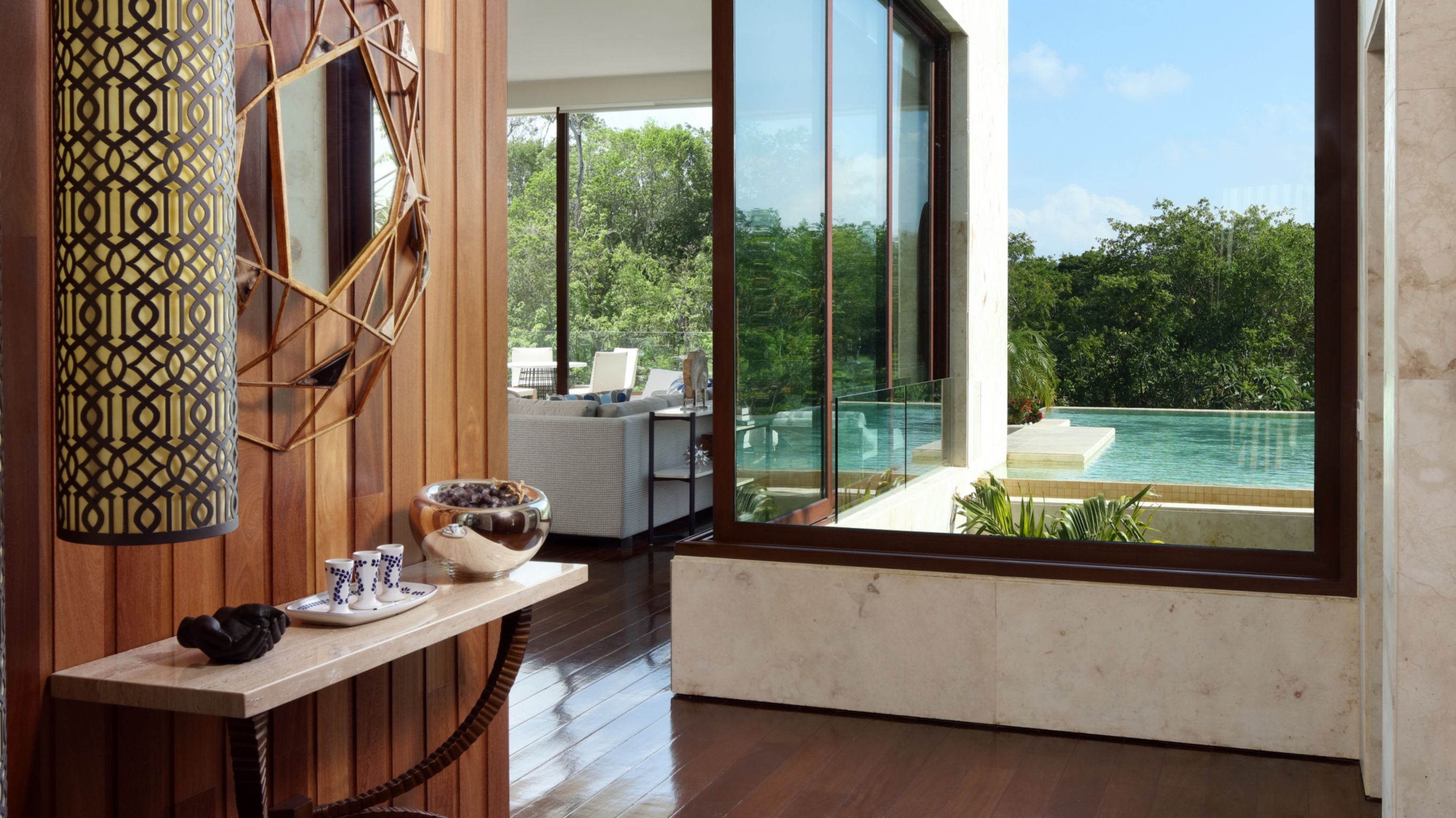 Villa Ensueno de dois quartos Foyer