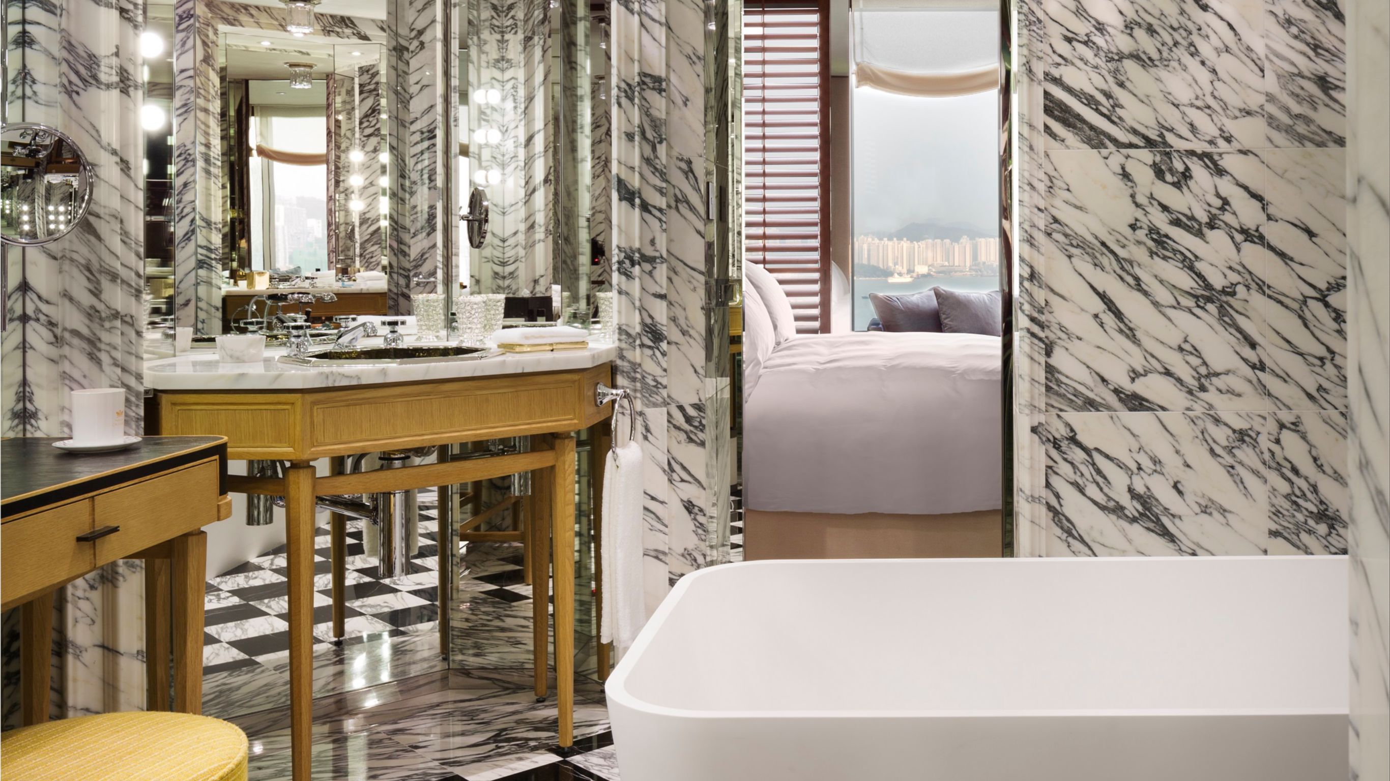 客房浴室 | 香港瑰丽酒店