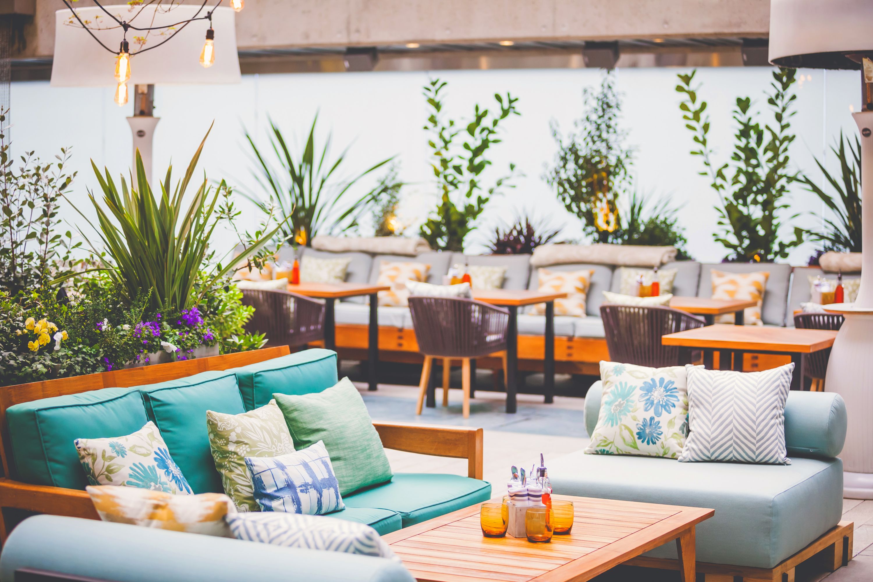 Reflections Terrace Patio Restaurant Vancouver Rosewood Hotel