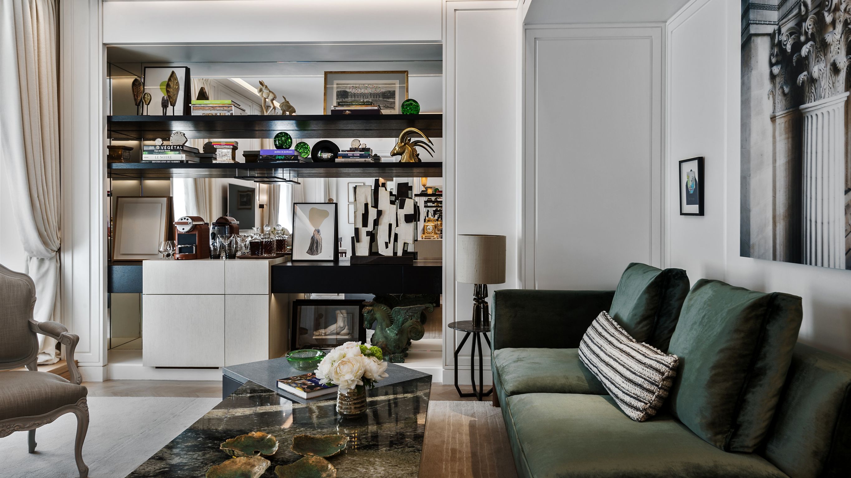 Salon de la Suite Jardin à Paris