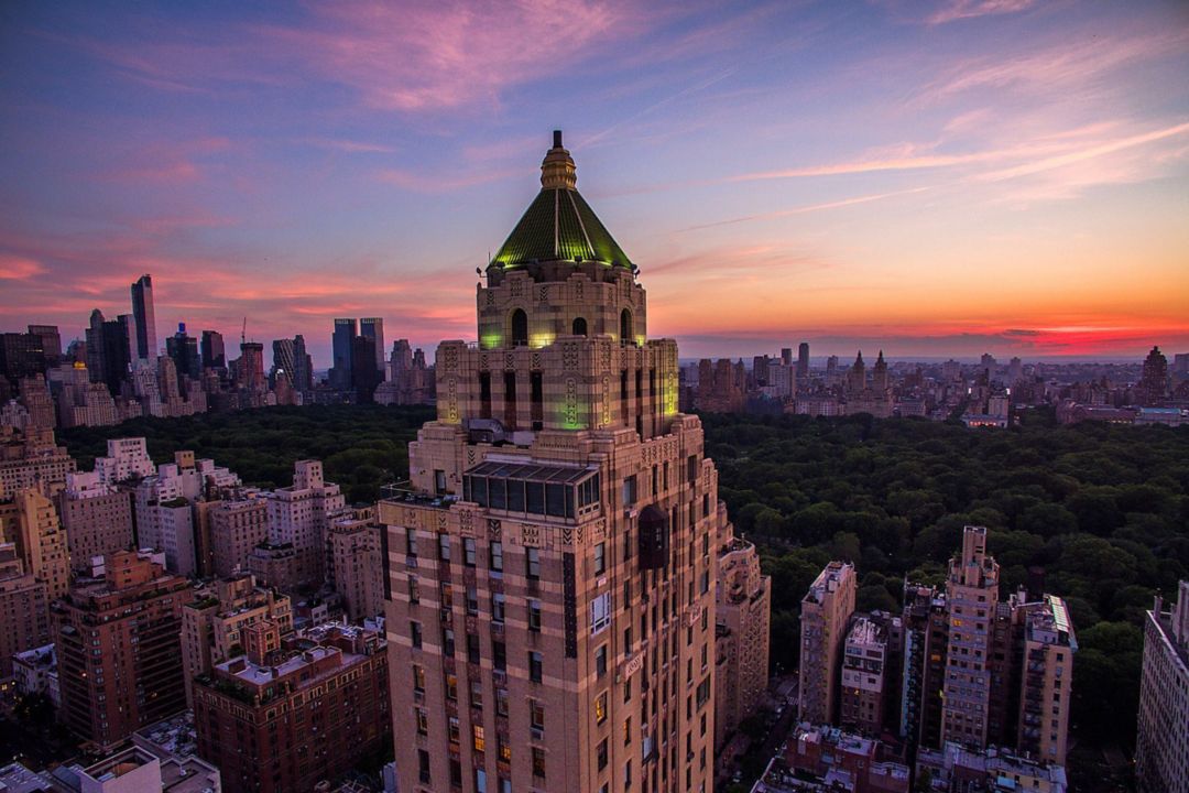 The Carlyle aerial shot