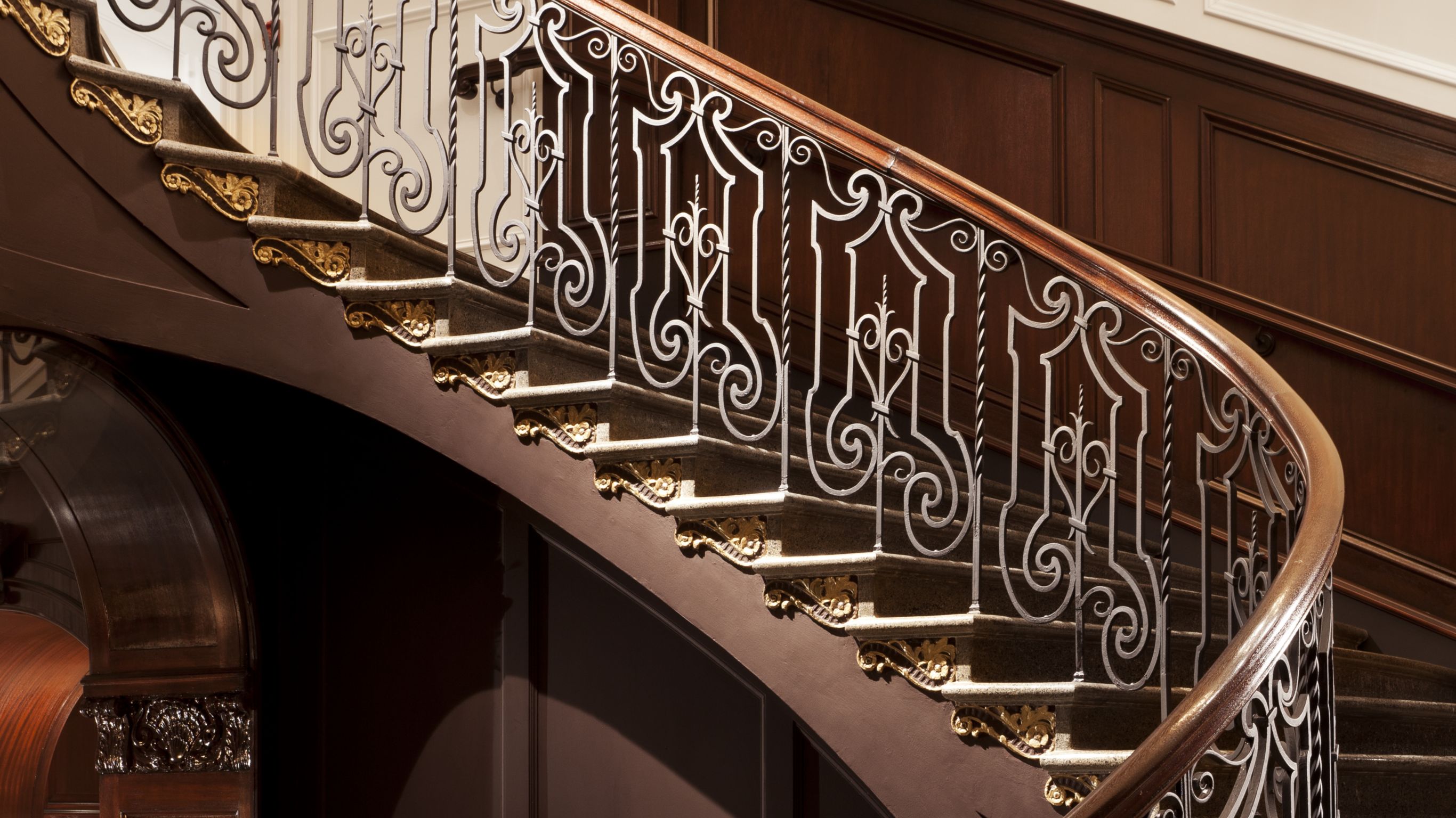 Hotel Georgia Staircase Rosewood