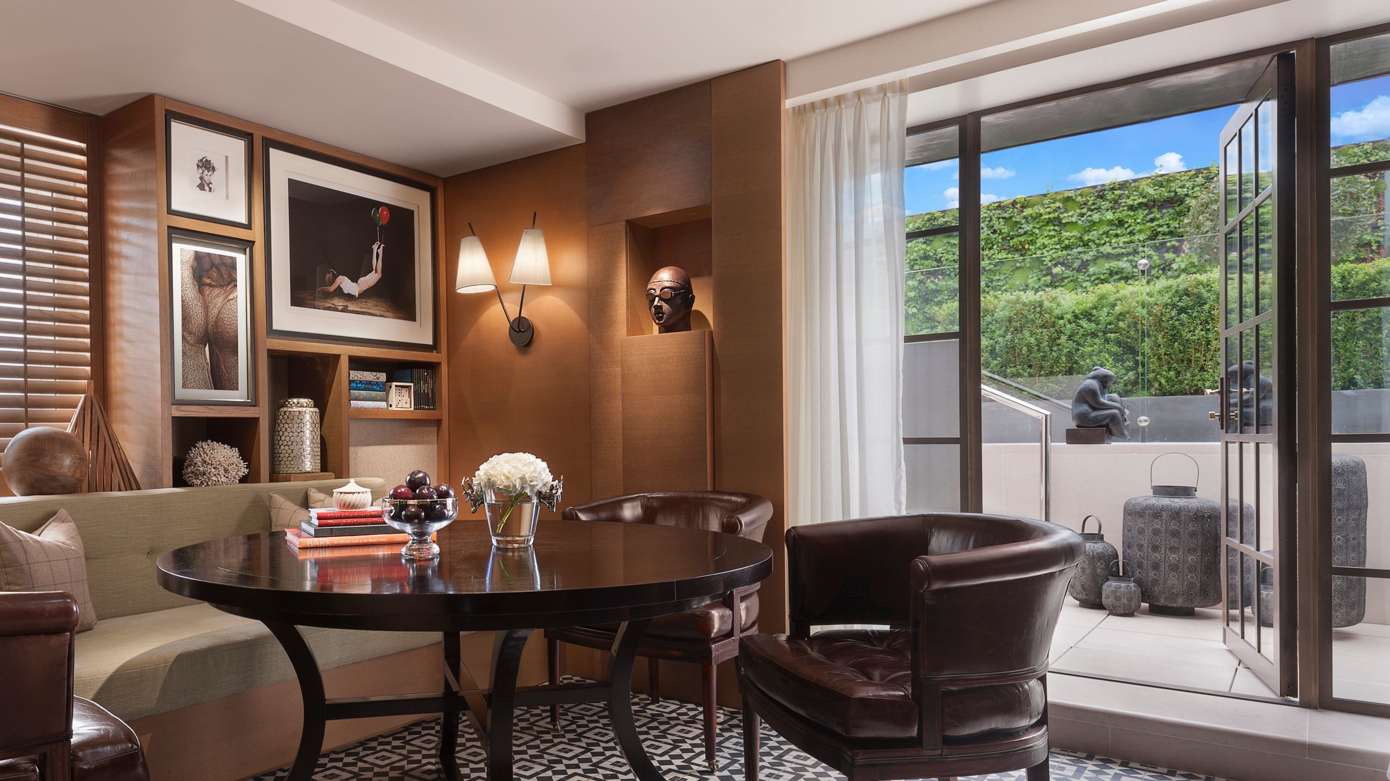 Gastronomía de Garden House en Rosewood, Londres