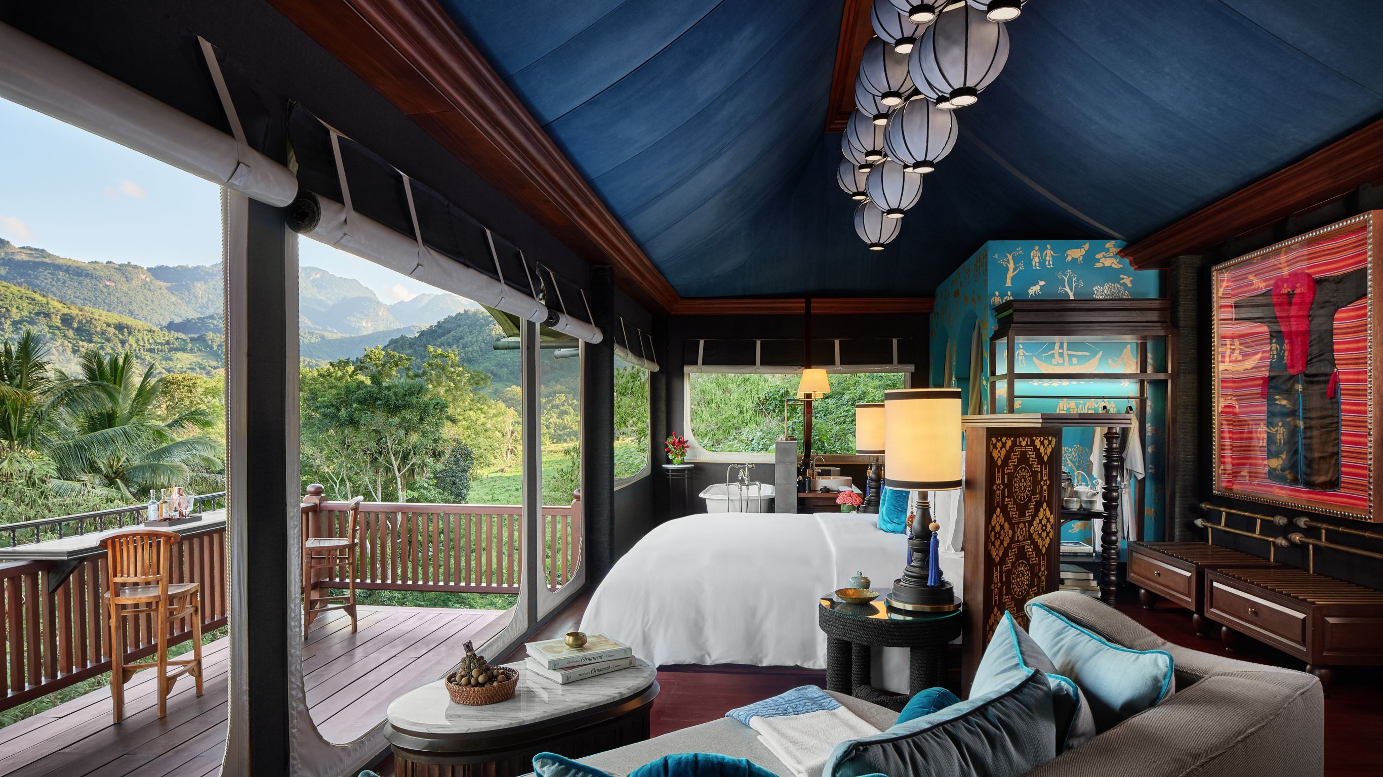 Hilltop Tent | Rosewood Luang Prabang