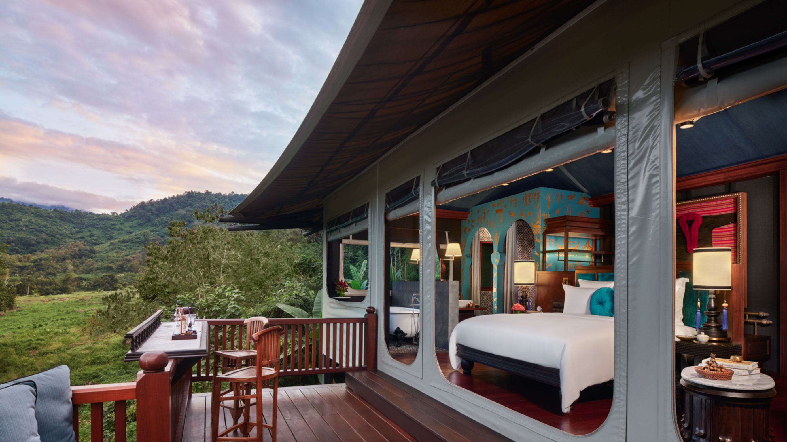 Hilltop Tent | Rosewood Luang Prabang