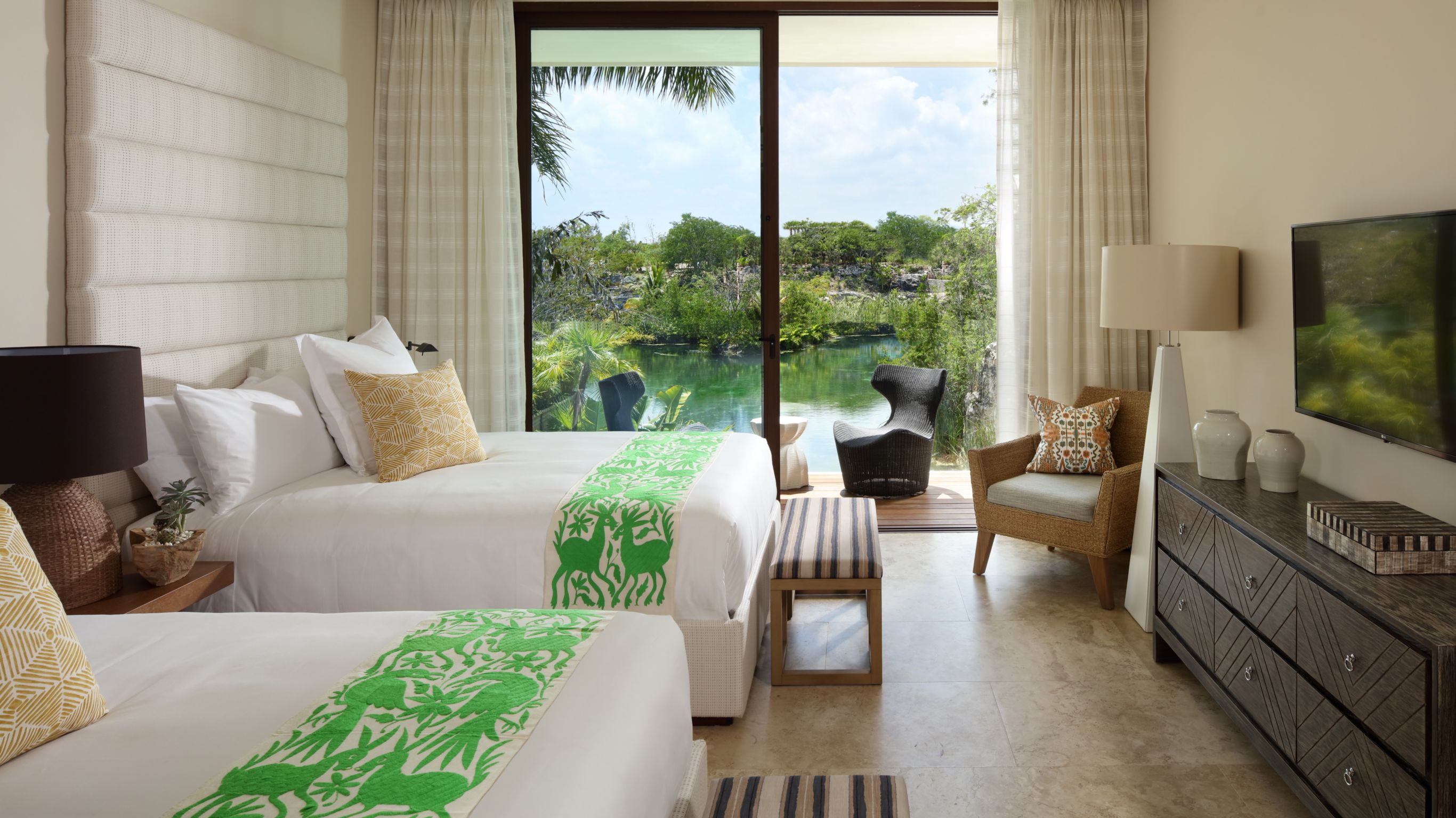 Habitación de la Manglar Two Bedroom Villa