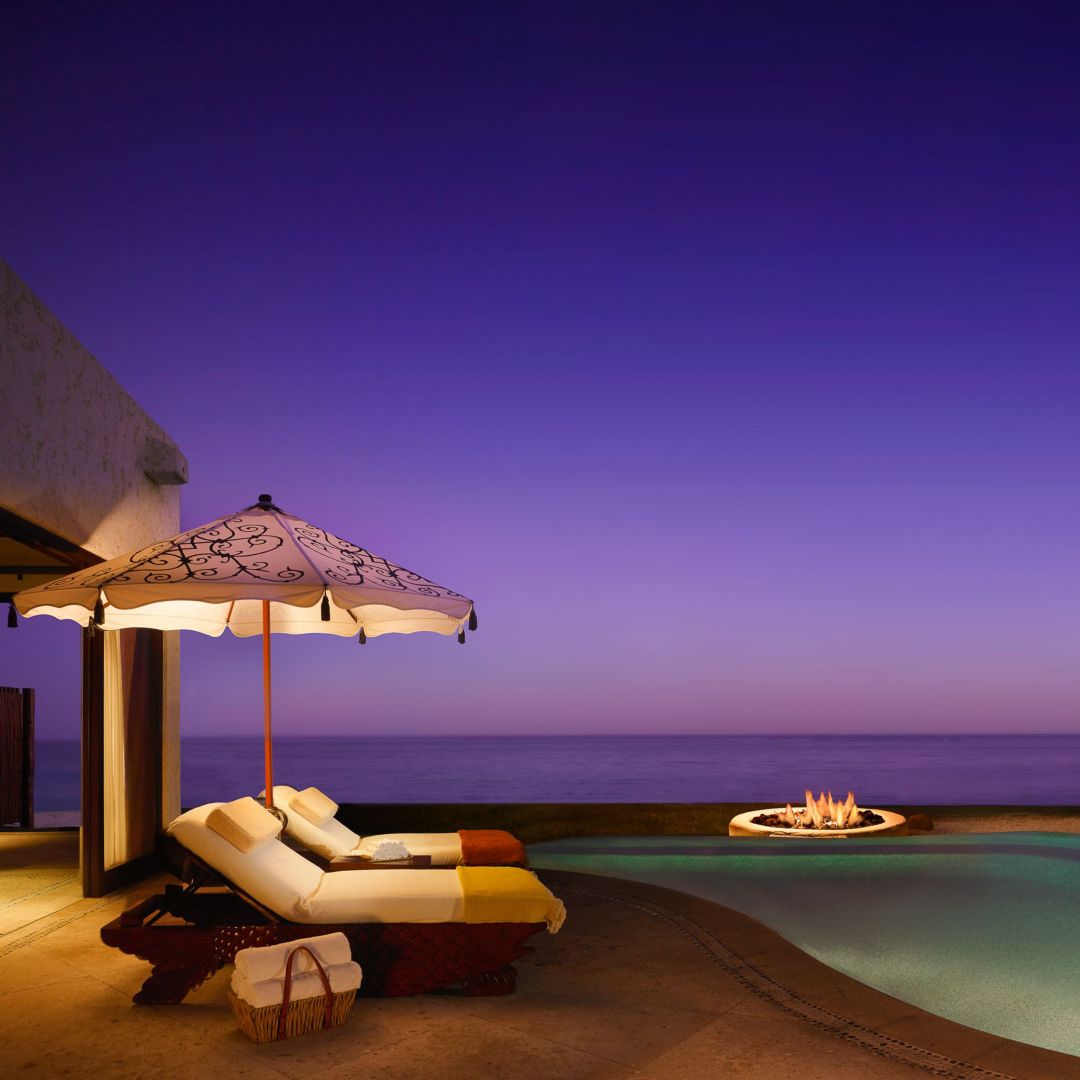 Piscina en la Villa Signature de Rosewood Las Ventanas 